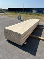 Paket Finsågade Brädor 22x170mm 156st 4.80m Obehandlade
