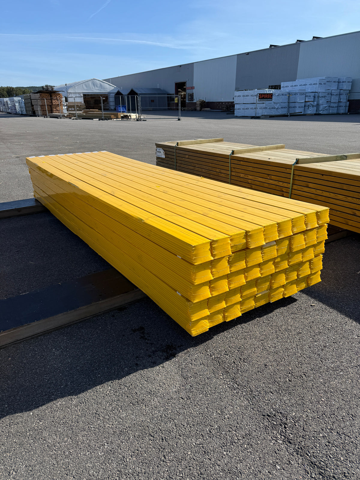 Parti Spårpanel 13x120mm 3,58m Furu – 141,7 kvm
