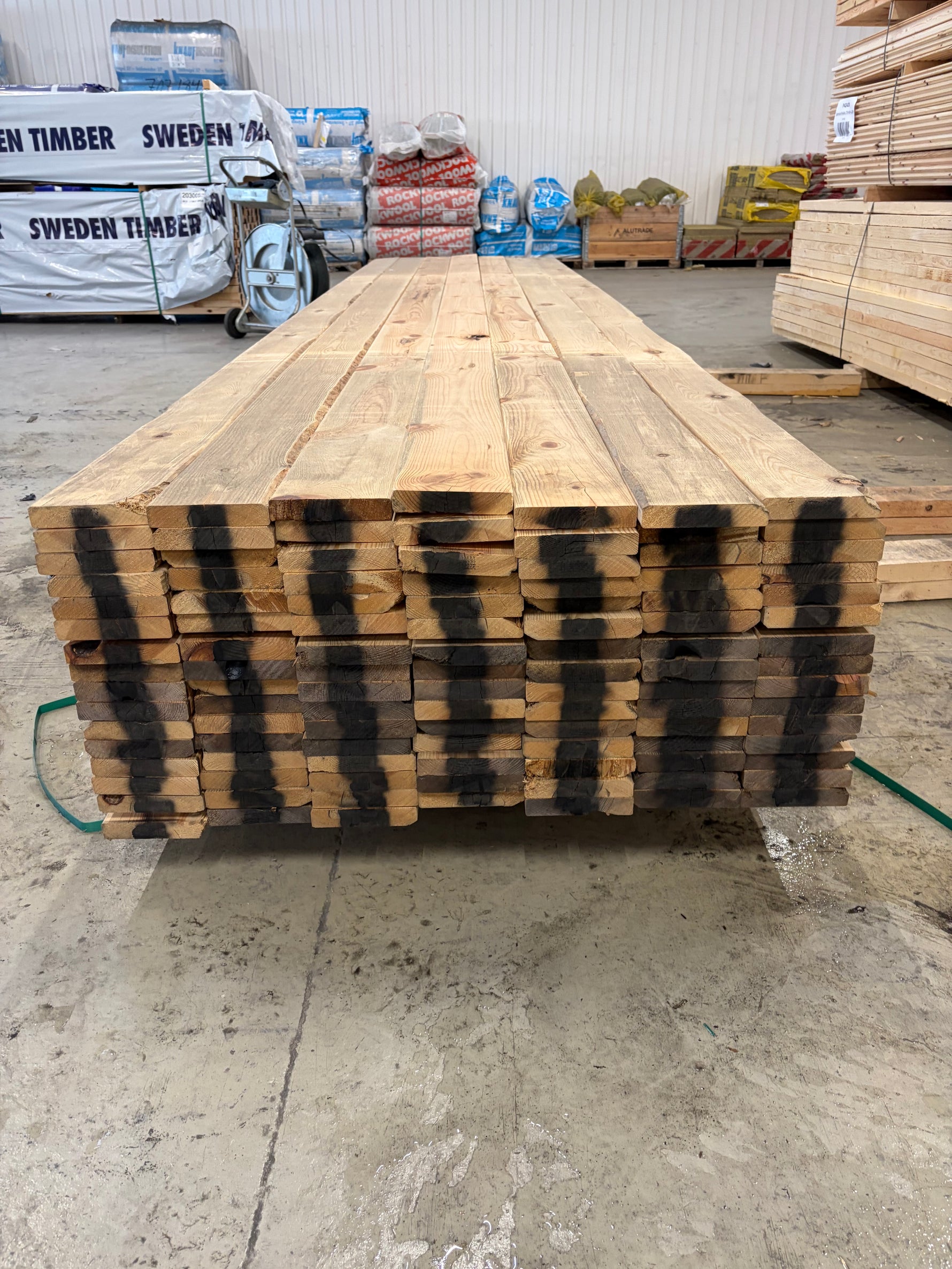 Paket trall 28x145 furu 4.80 m 112 st - Spirec