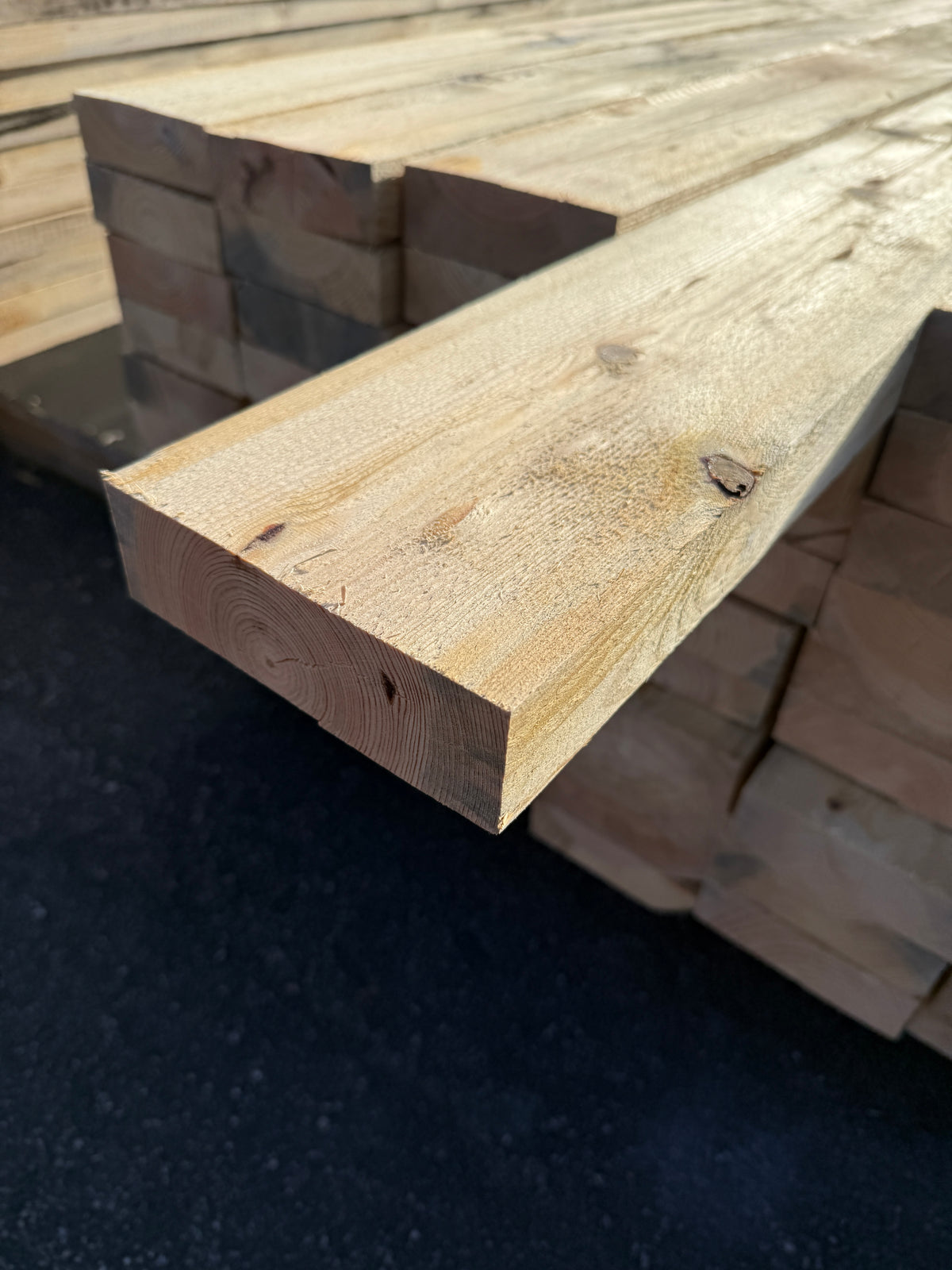 Paket Ohyvlade Reglar 47x150mm (3,90–4,20m) 70st- Fuktskadat