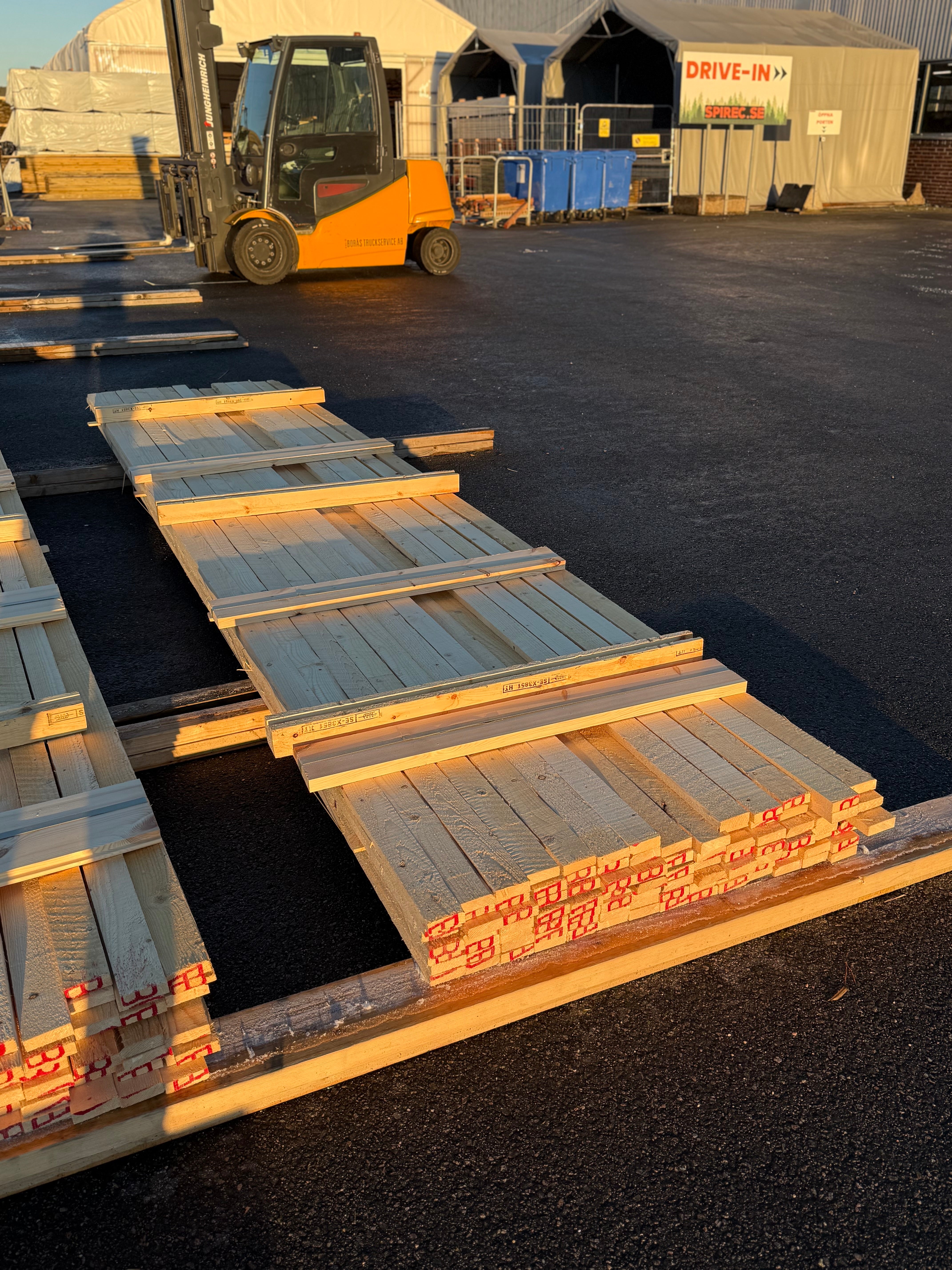 Paket Brädor 19x63mm – 96 st (4,20 m, gran, ohyvlad/råsågad)