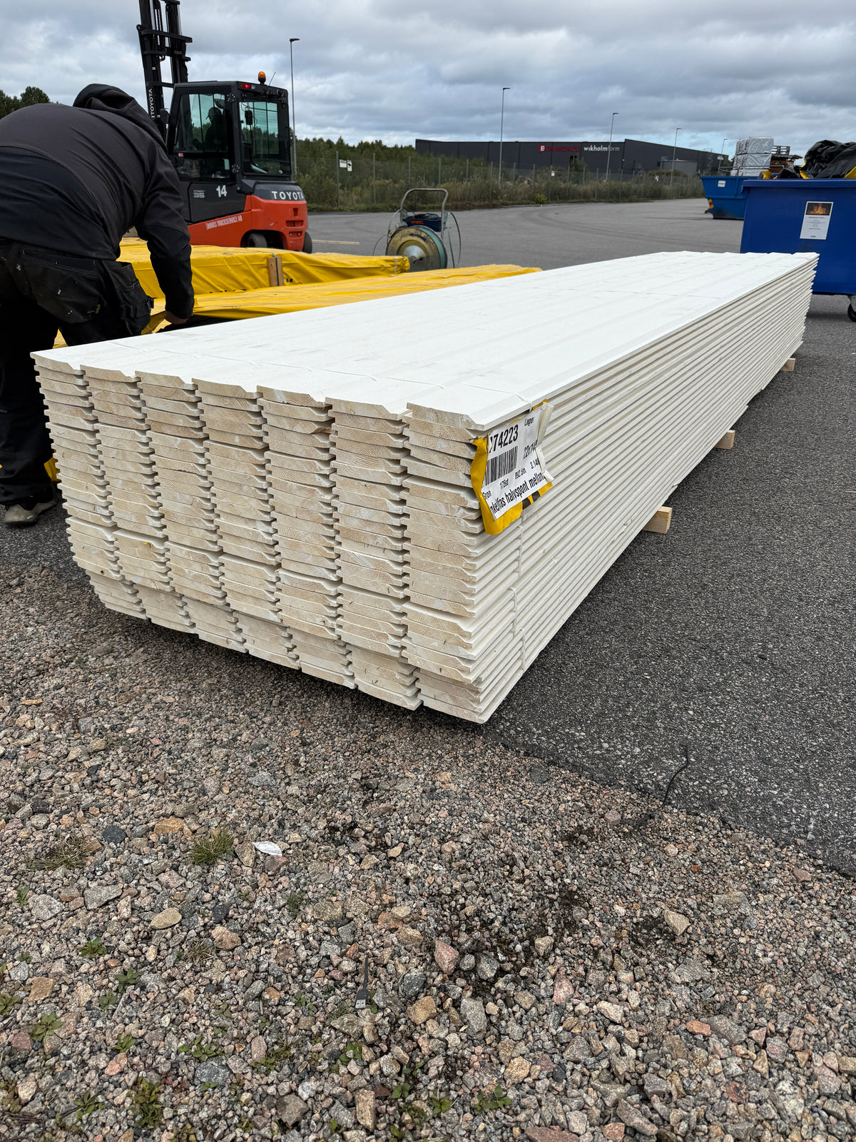 Paket Enkelfas Halvspont 22x145mm Mellanstruken- 5.10m 175st