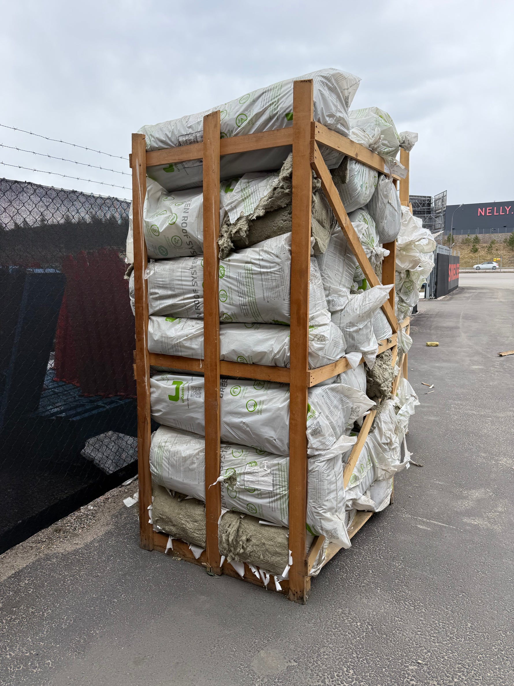 Knauf Insulation – Mineralull (HTC Green Roll) 258 kvm