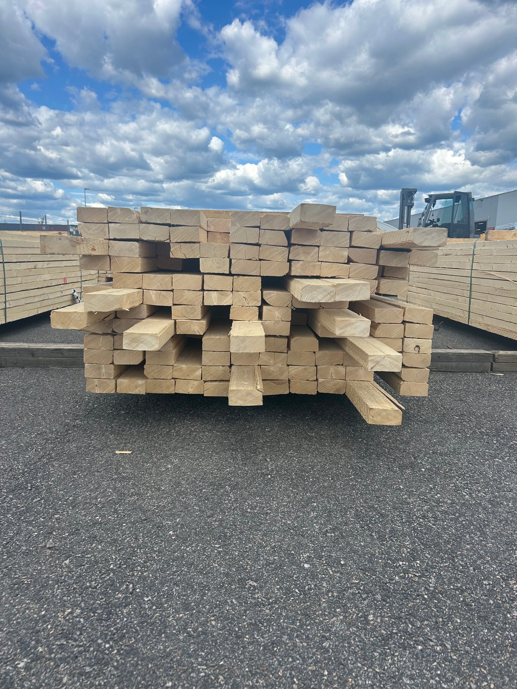 Paket Reglar 45x90mm 2,70-3,90m 144st Ohyvlat