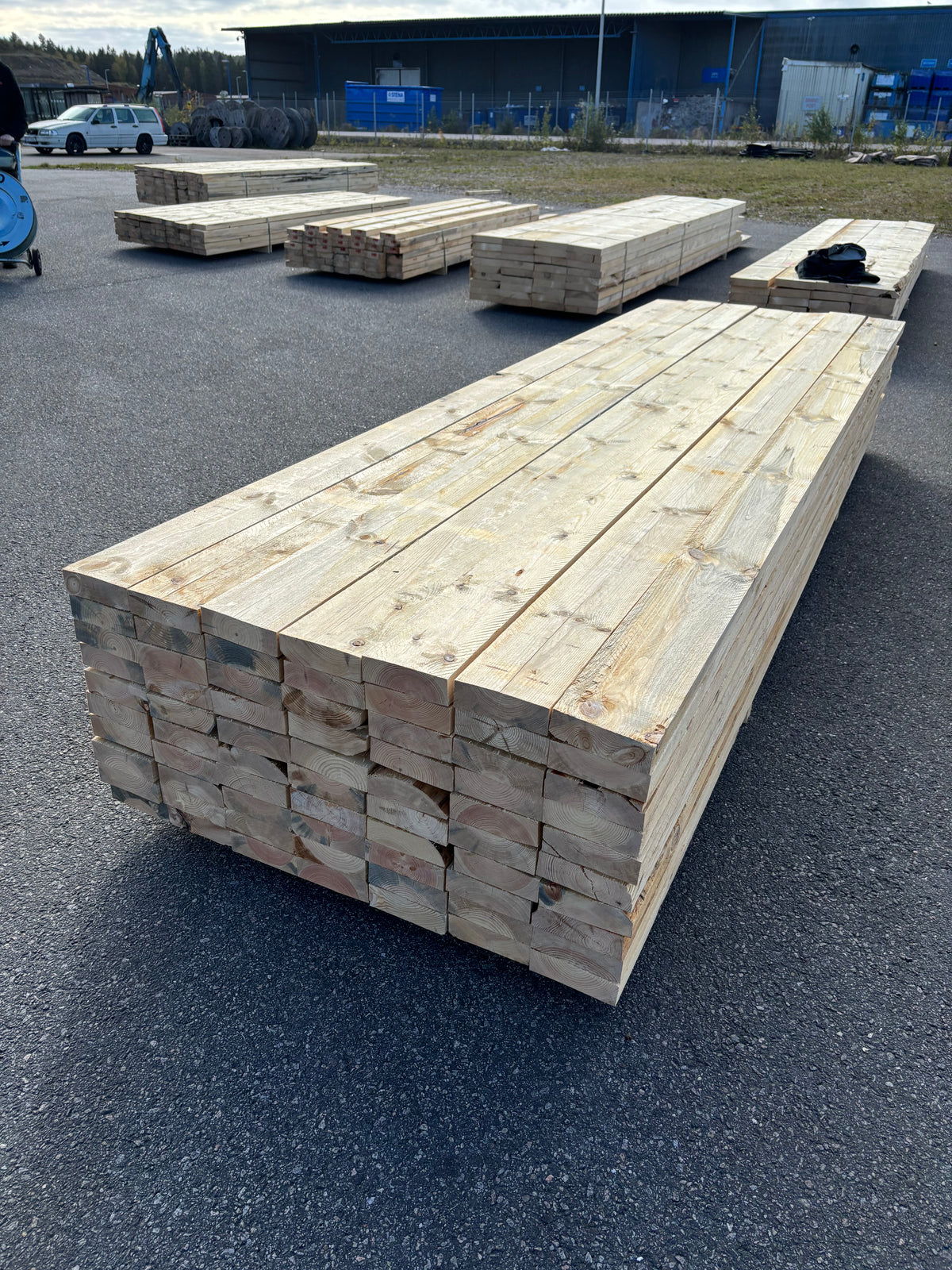 Paket Ohyvlade Reglar 47x150mm (3,00–3,60m) 70st