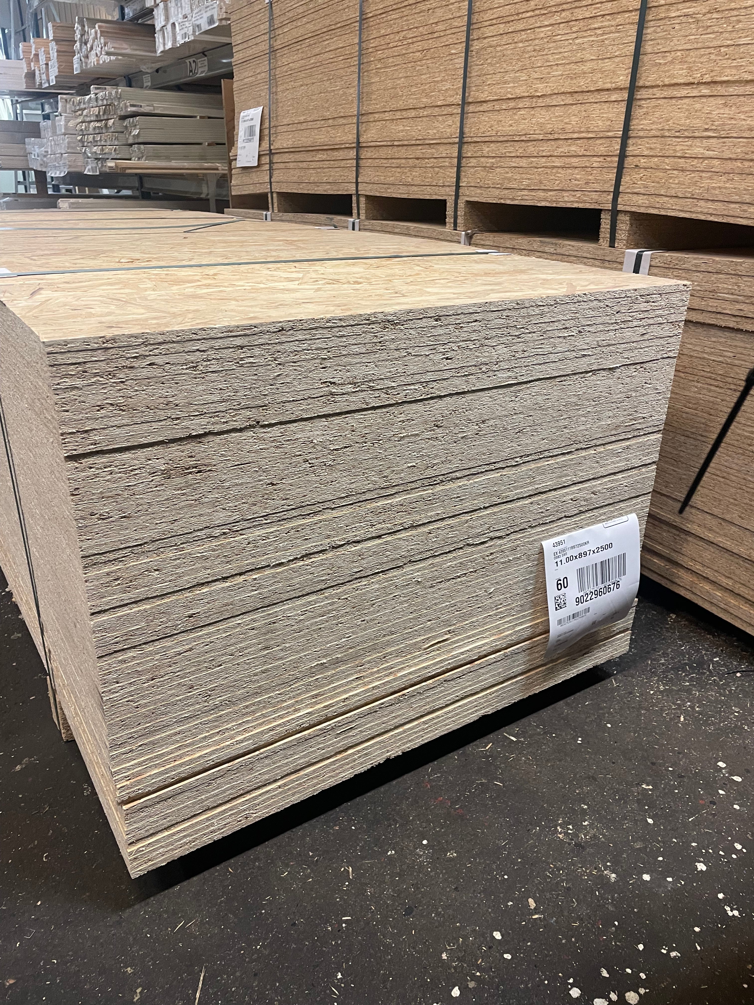 Osb 11.00x897x2500