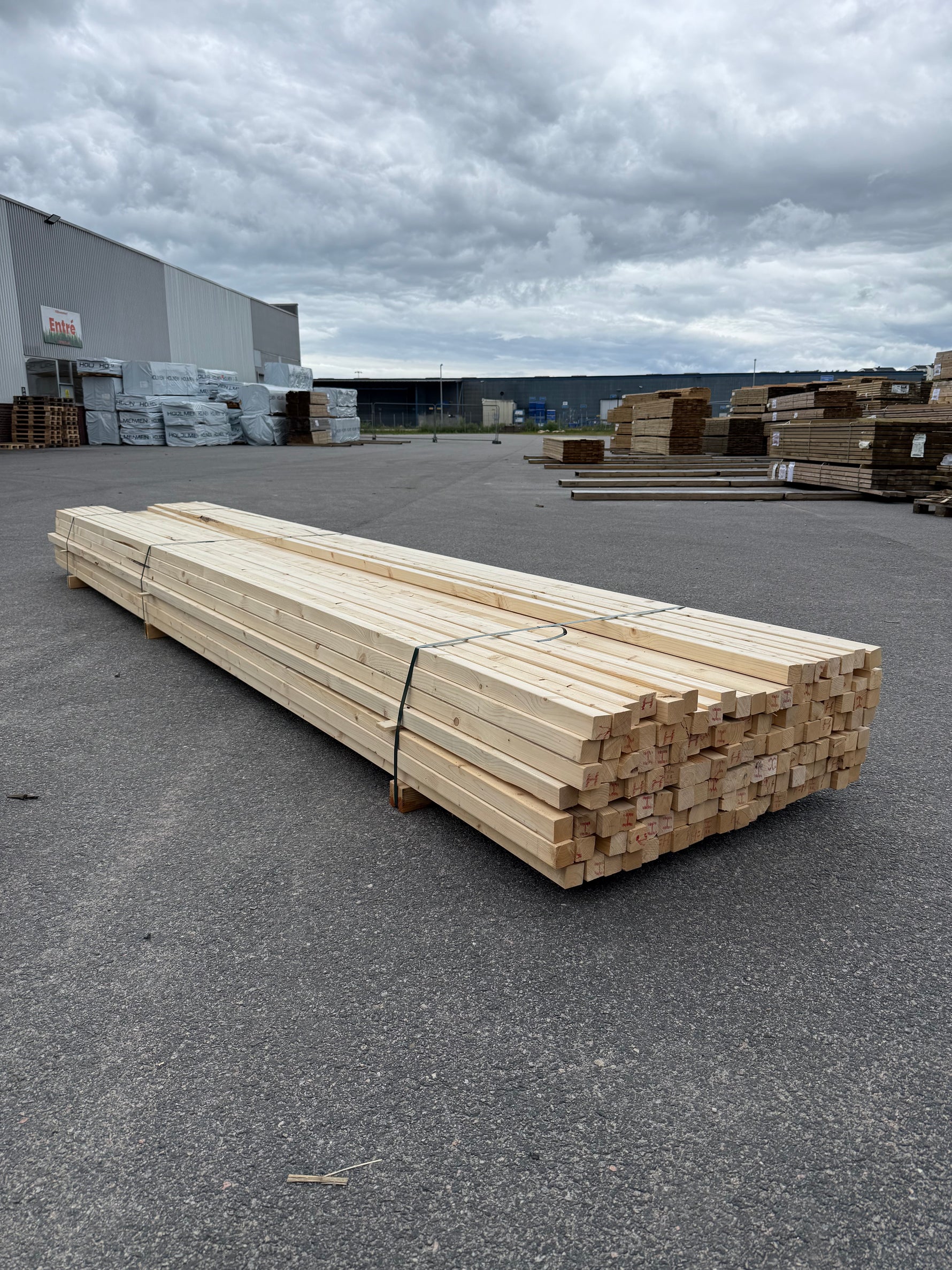Paket Reglar 45x45mm, 135st 4,80m (Andra sortering)