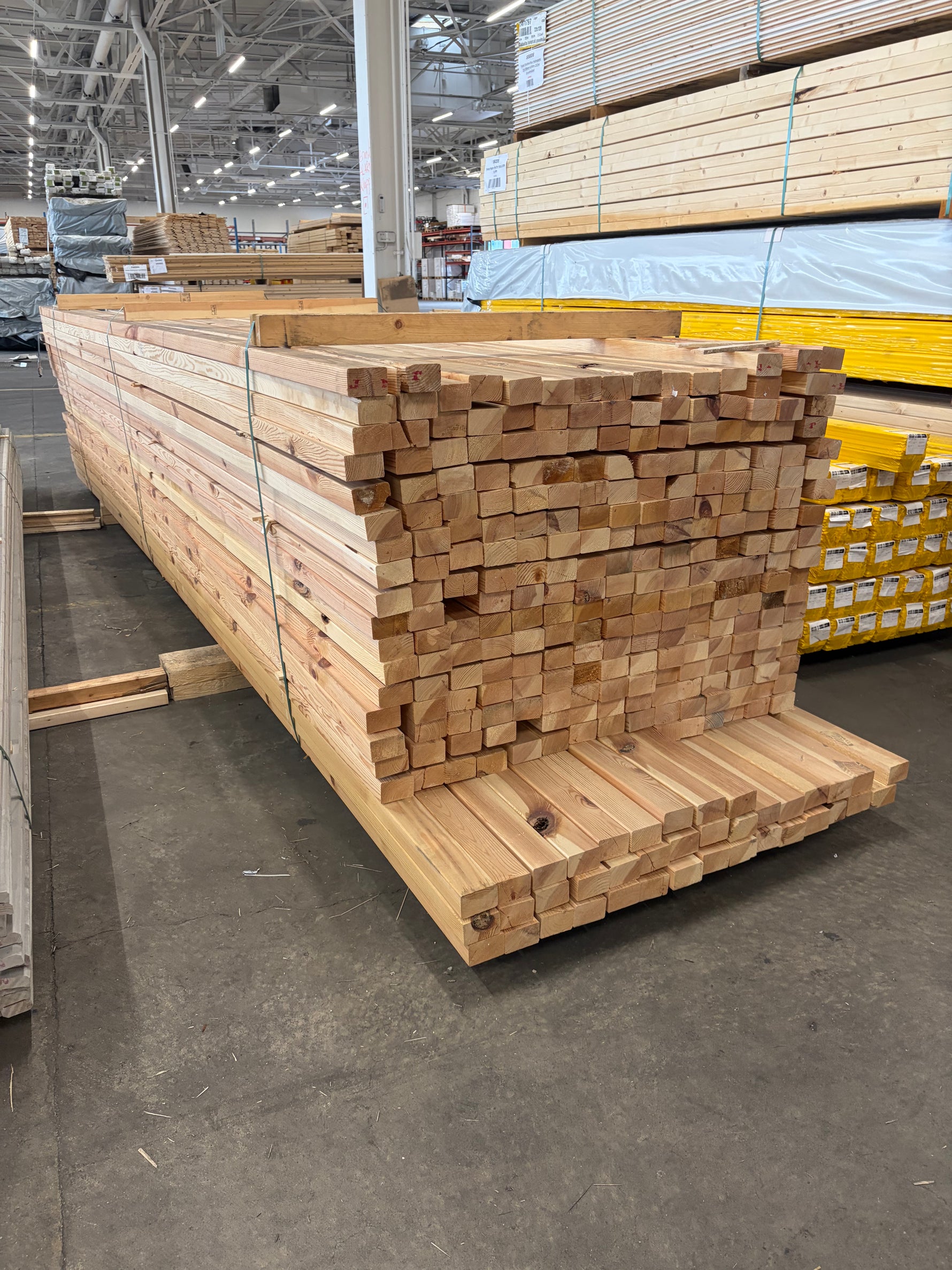 Paket Furu Reglar 45x70mm, 4,5–4,8 m – 290 st