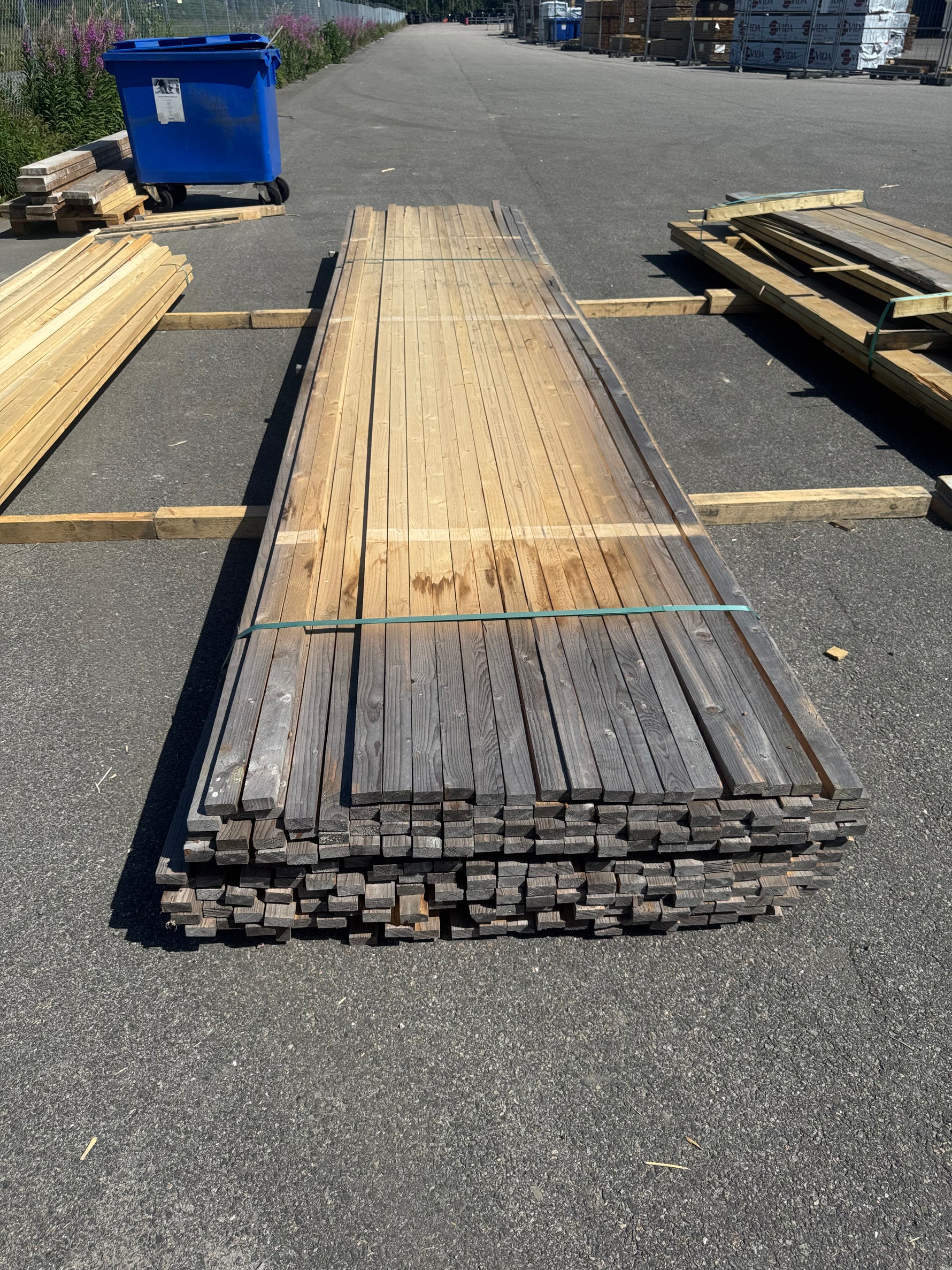 Paket Läkt 25x50 mm, 190 st 5,40 m Vattenskadat