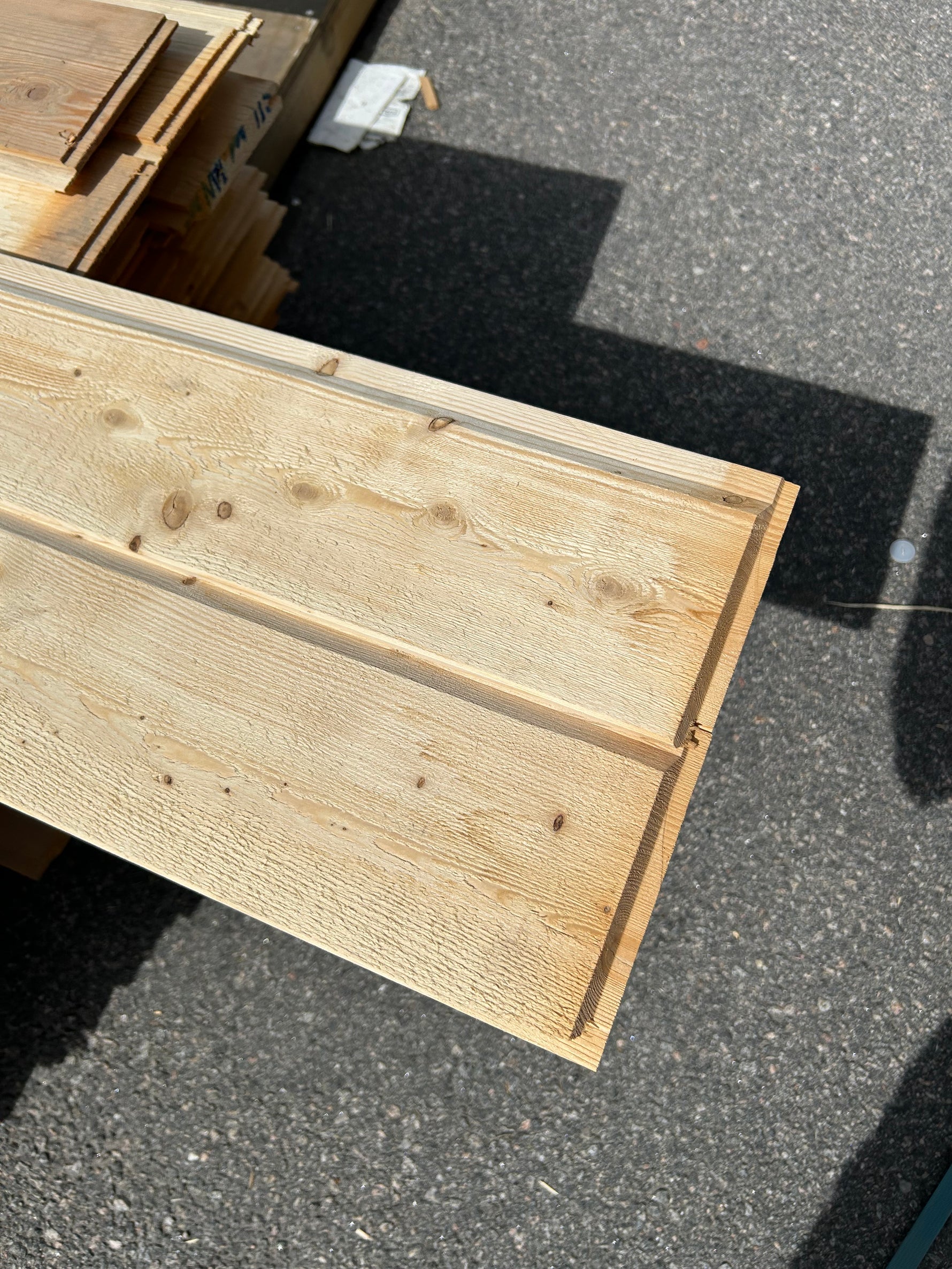 Paket Ytterpanel Enkelfas Ändspont 22x145mm 3.30m 138st