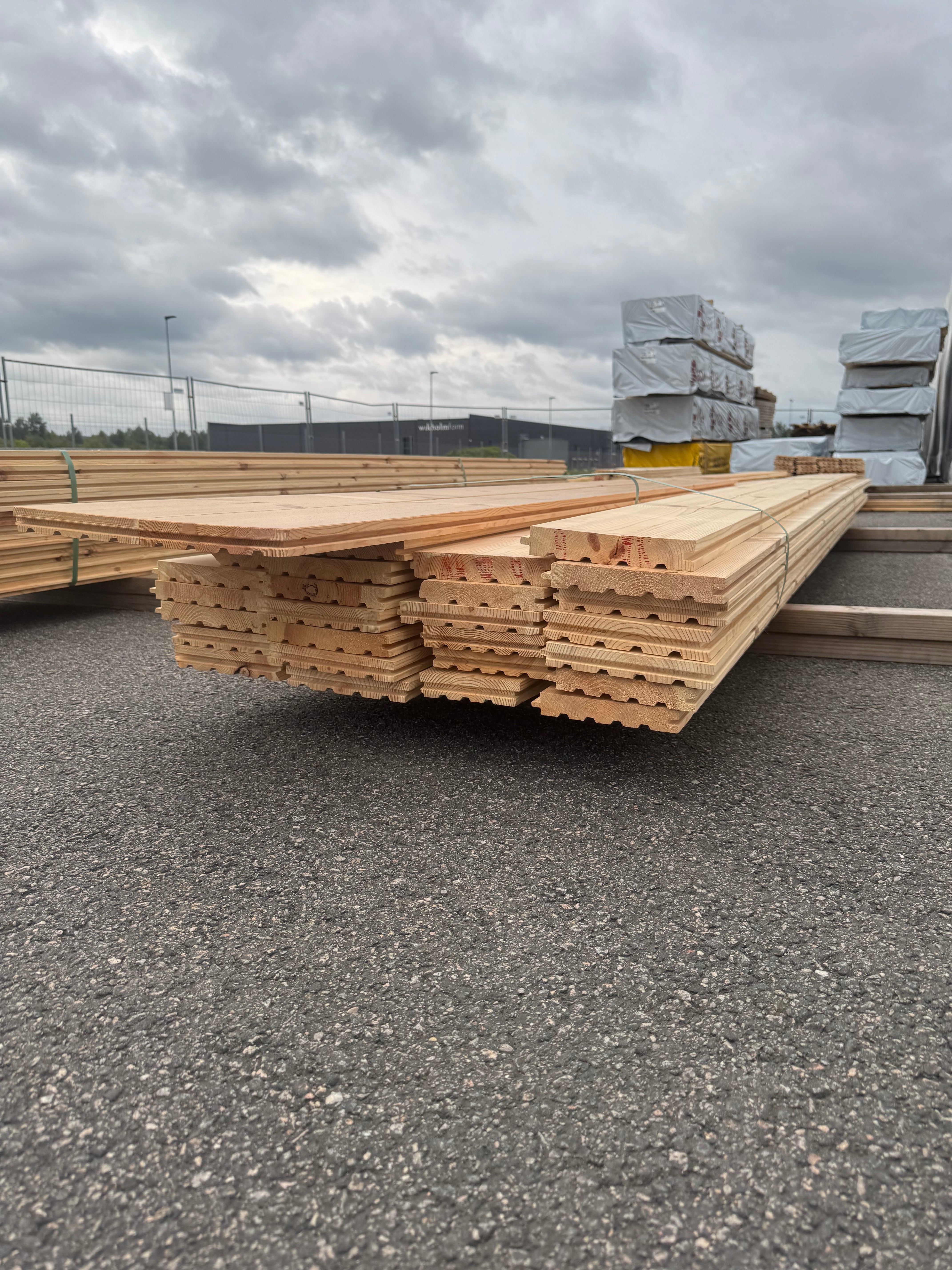 Paket Golv – Blandade Dimensioner (28 st / 2,38–4,50 m)