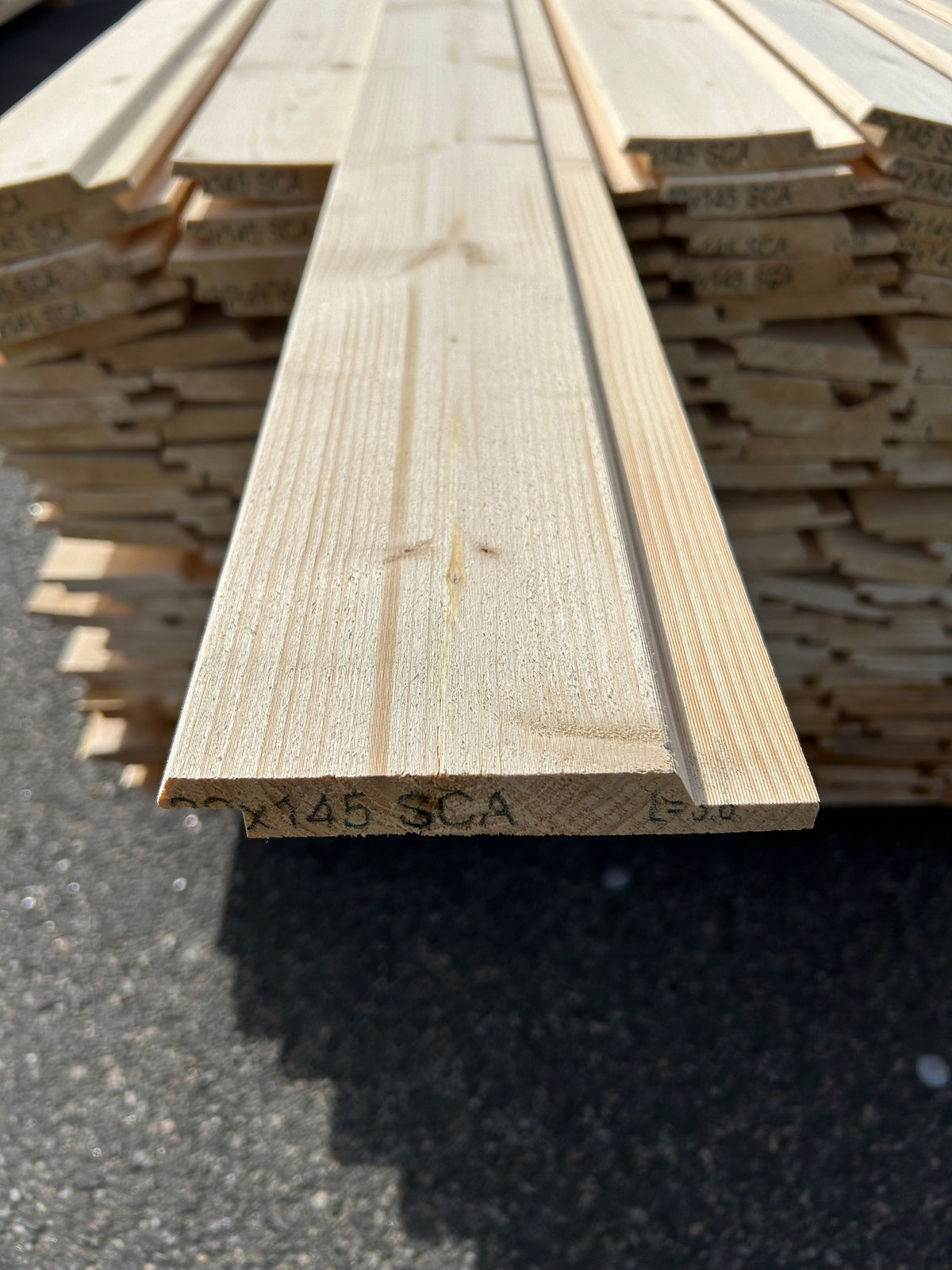 Paket Springpanel 22x145 mm – 3,60–4,80 m (Andra sortering)