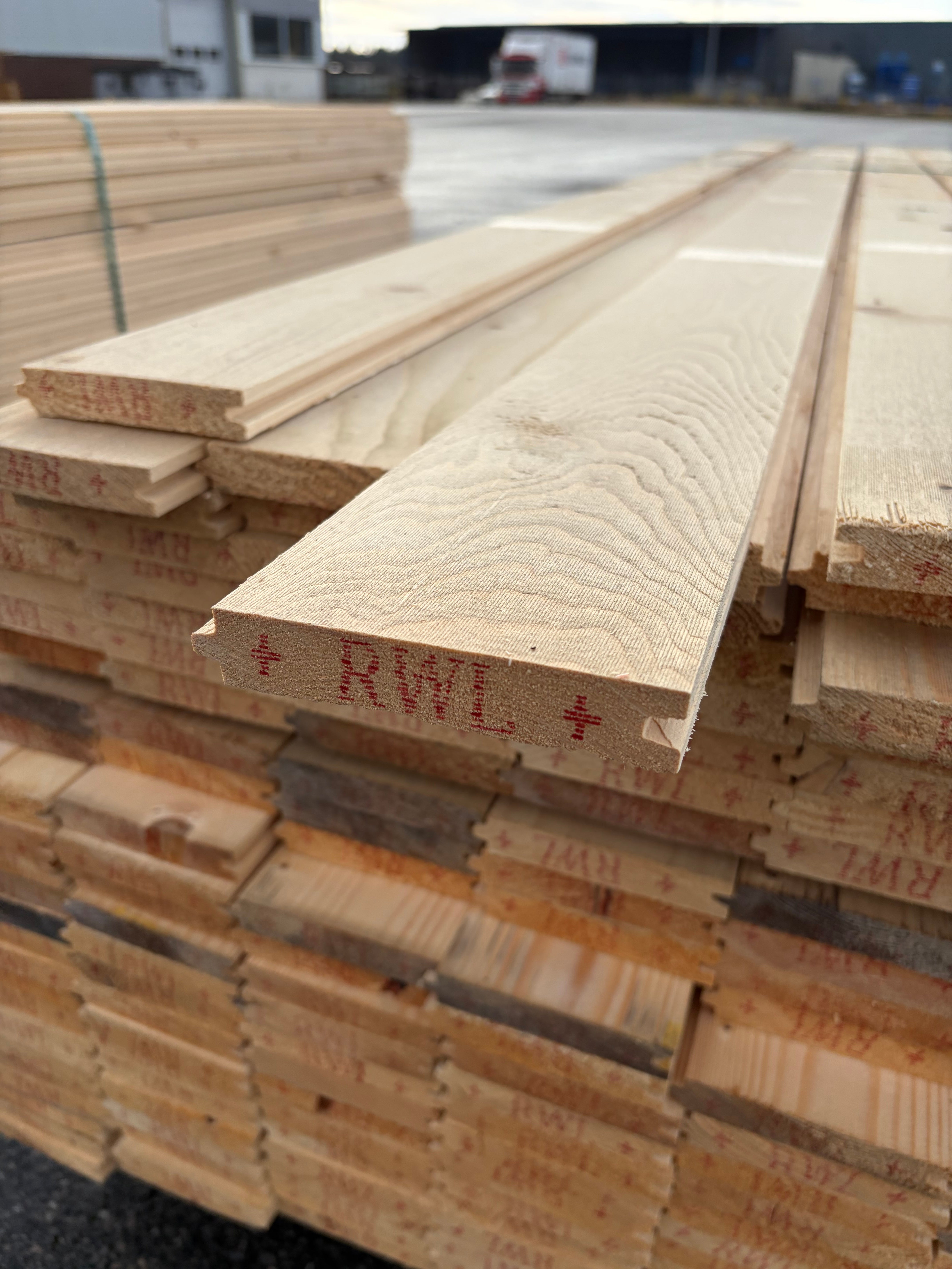 Paket Råspont 20x120mm – 227 st (Vattenskadat)