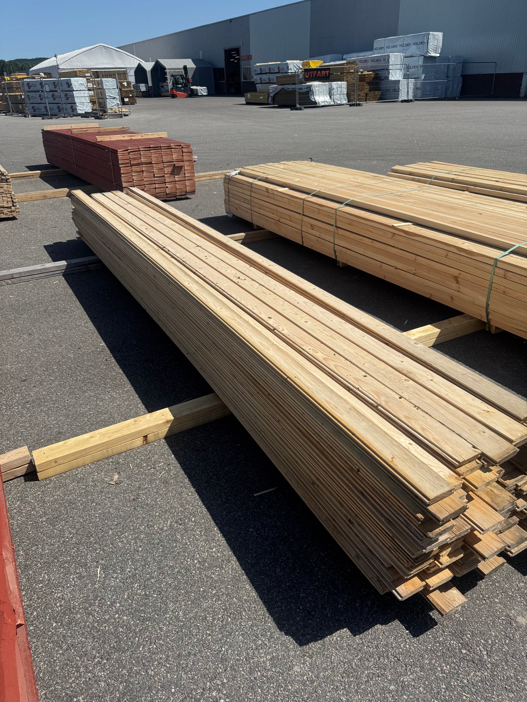Paket Råspont 20x95 mm, 145 st 4,80 m