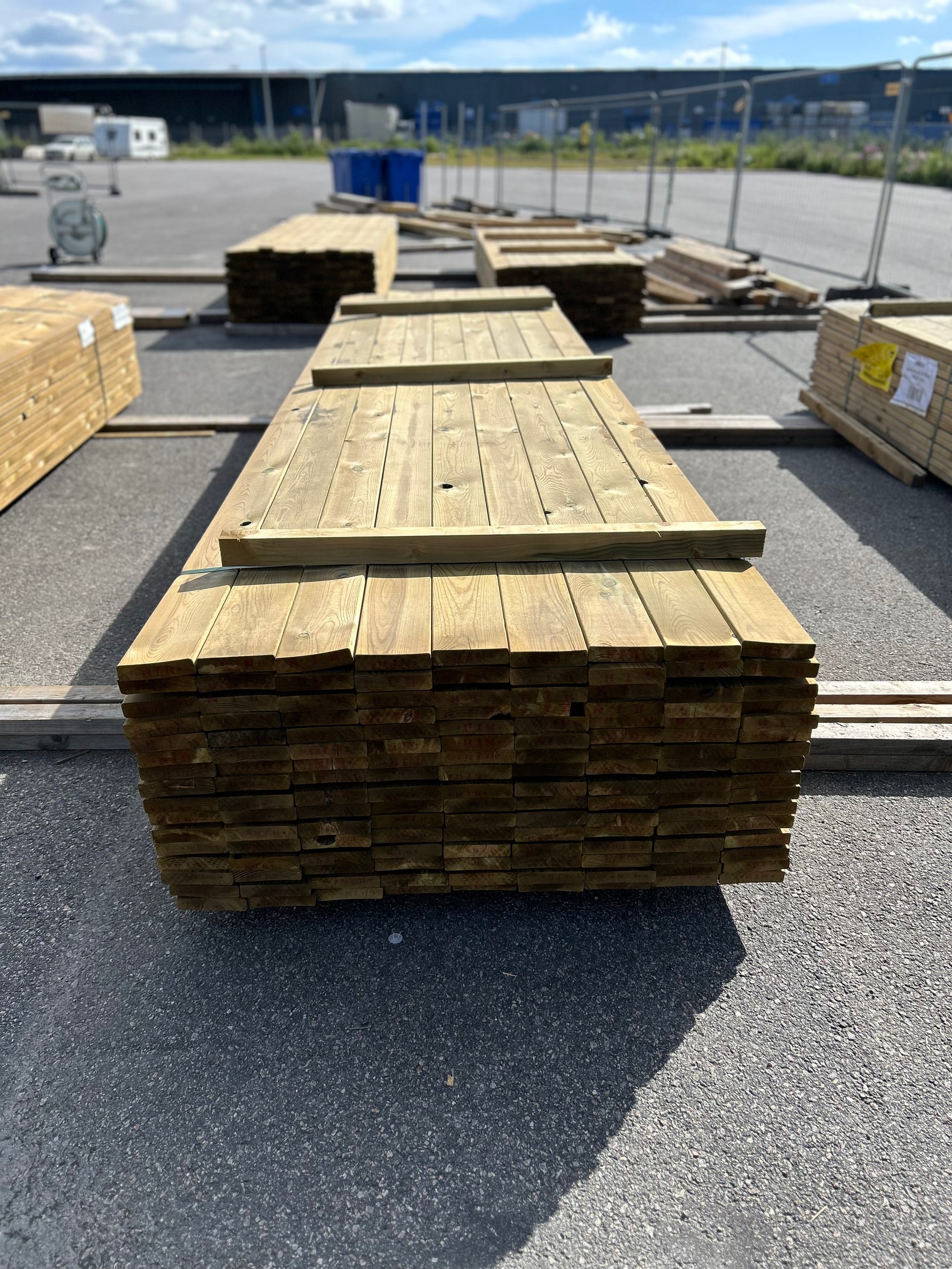 Paket Trall Furu 28x120mm 4,20m 144st Impregnerad B-kvalitet