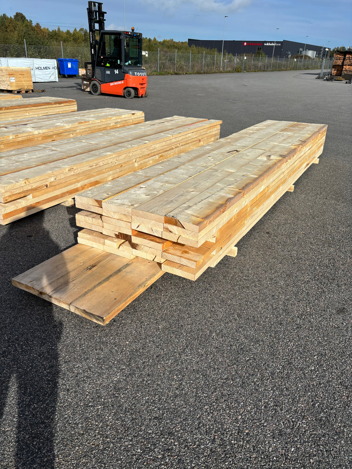 Paket Ohyvlade Reglar 47x250mm (4,20–5,40m) 36st