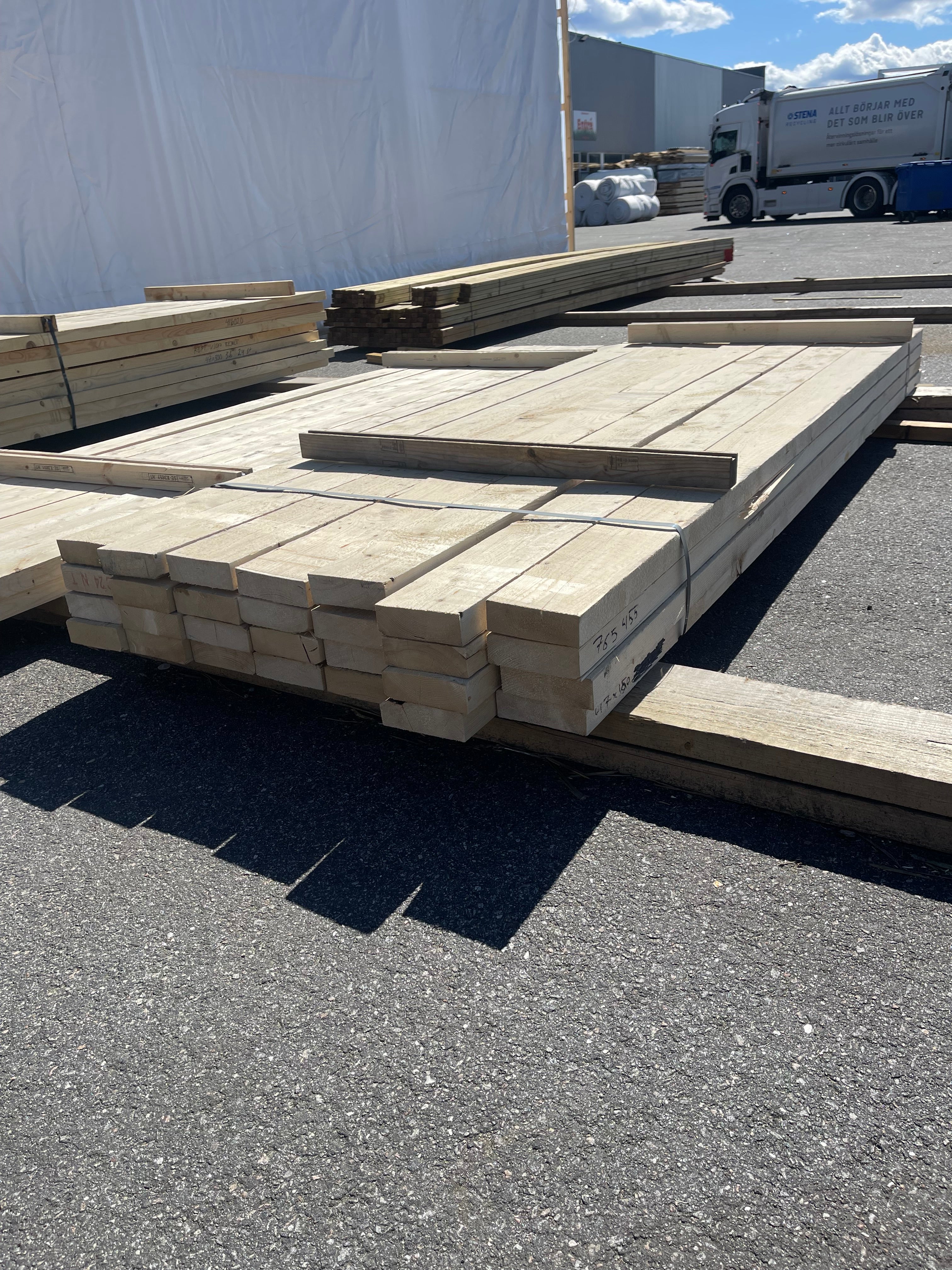 Paket Reglar Ohyvlade 47x150 mm – 3,00 m – 28 st