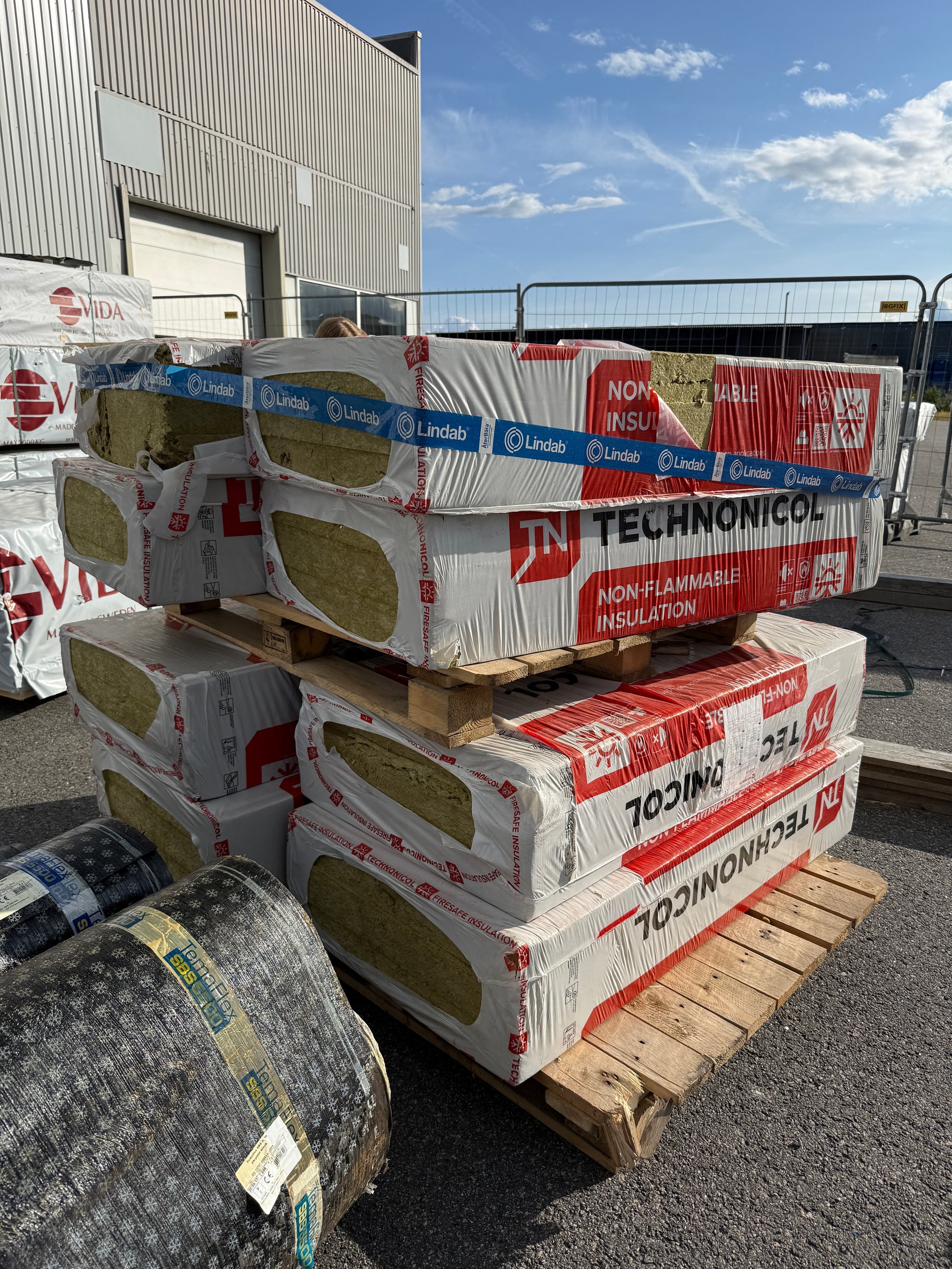 Parti Technoroof N30 Isolering 80mm, 1200x600mm – 8 balar