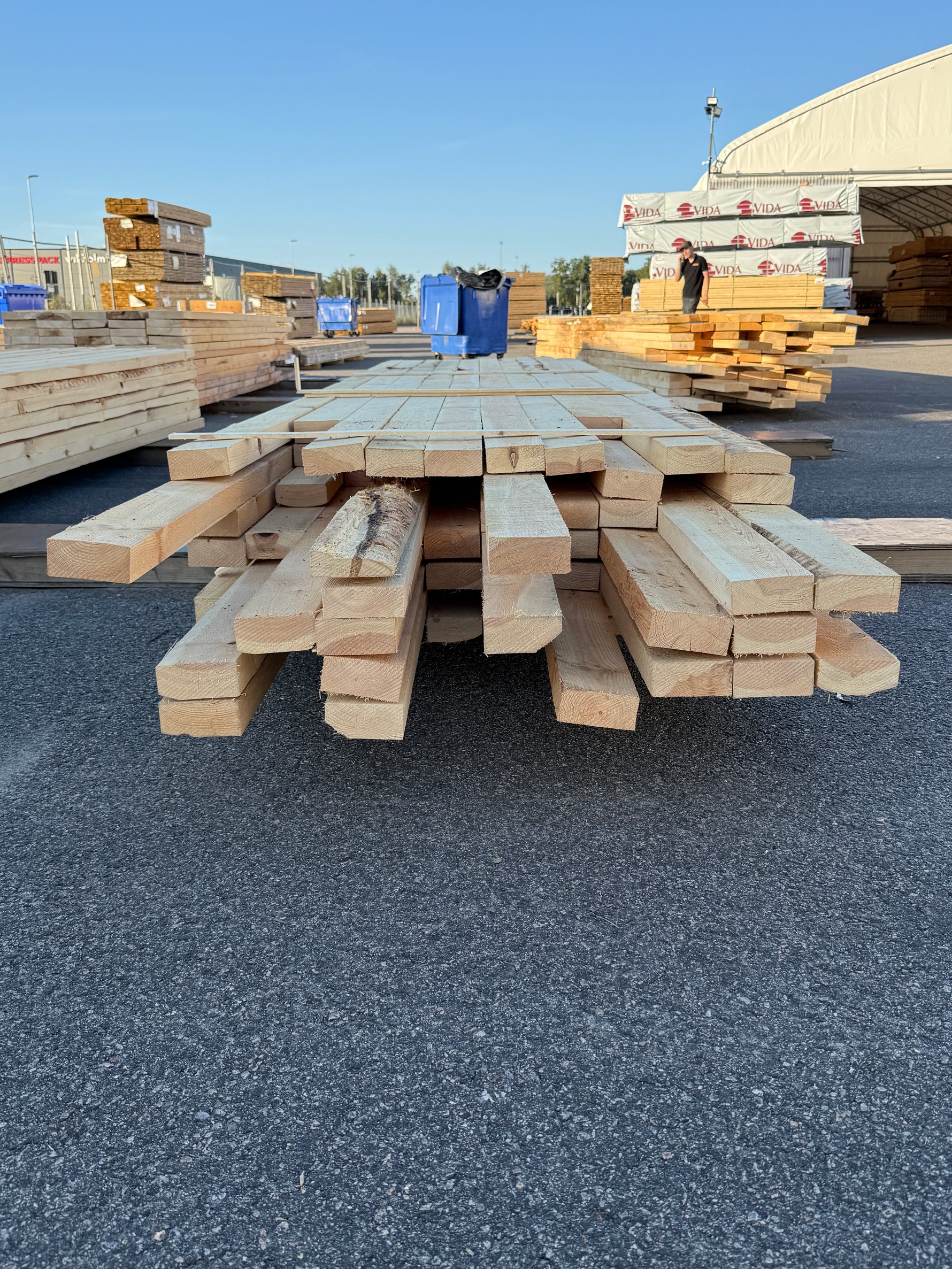 Paket Ohyvlade Reglar 47x100mm 70st (4.20-5.40m)