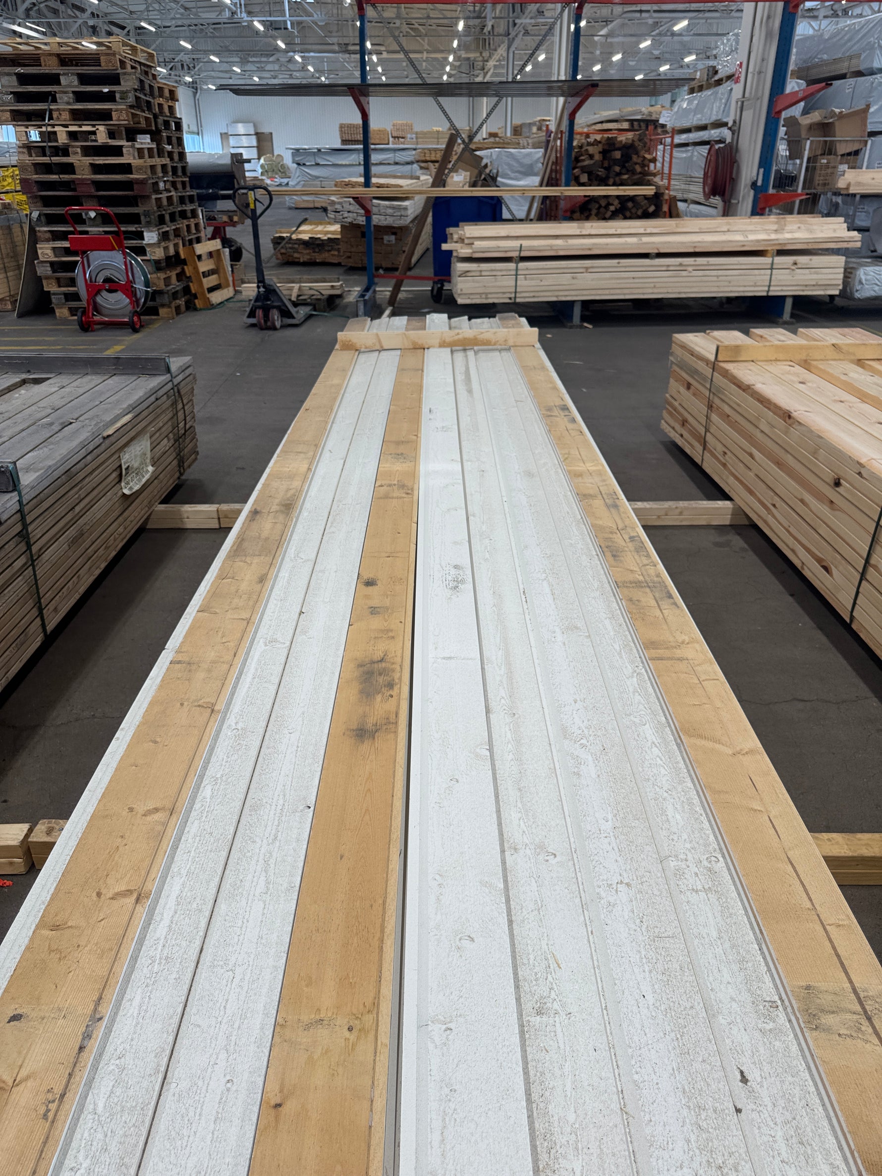 Paket Ytterpanel 22x120mm 5,385m – 220 st Vit