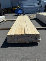 Paket Ytterpanel Enkelfas Halvspont 22x120mm, 108st 4.50m- Grundmålad