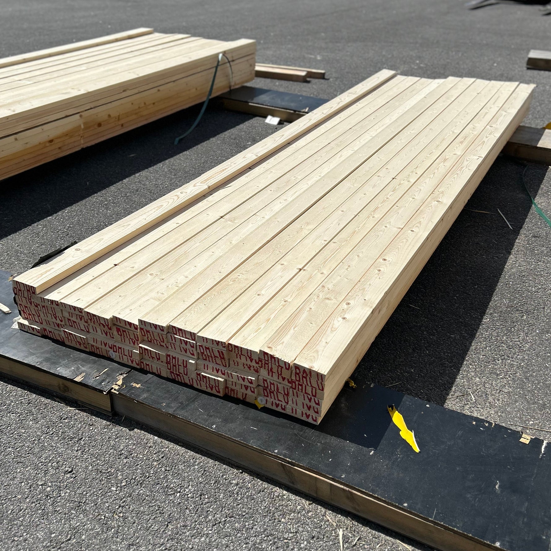 Paket Finsågade Brädor 28x95mm 3.60m 62st Obehandlade