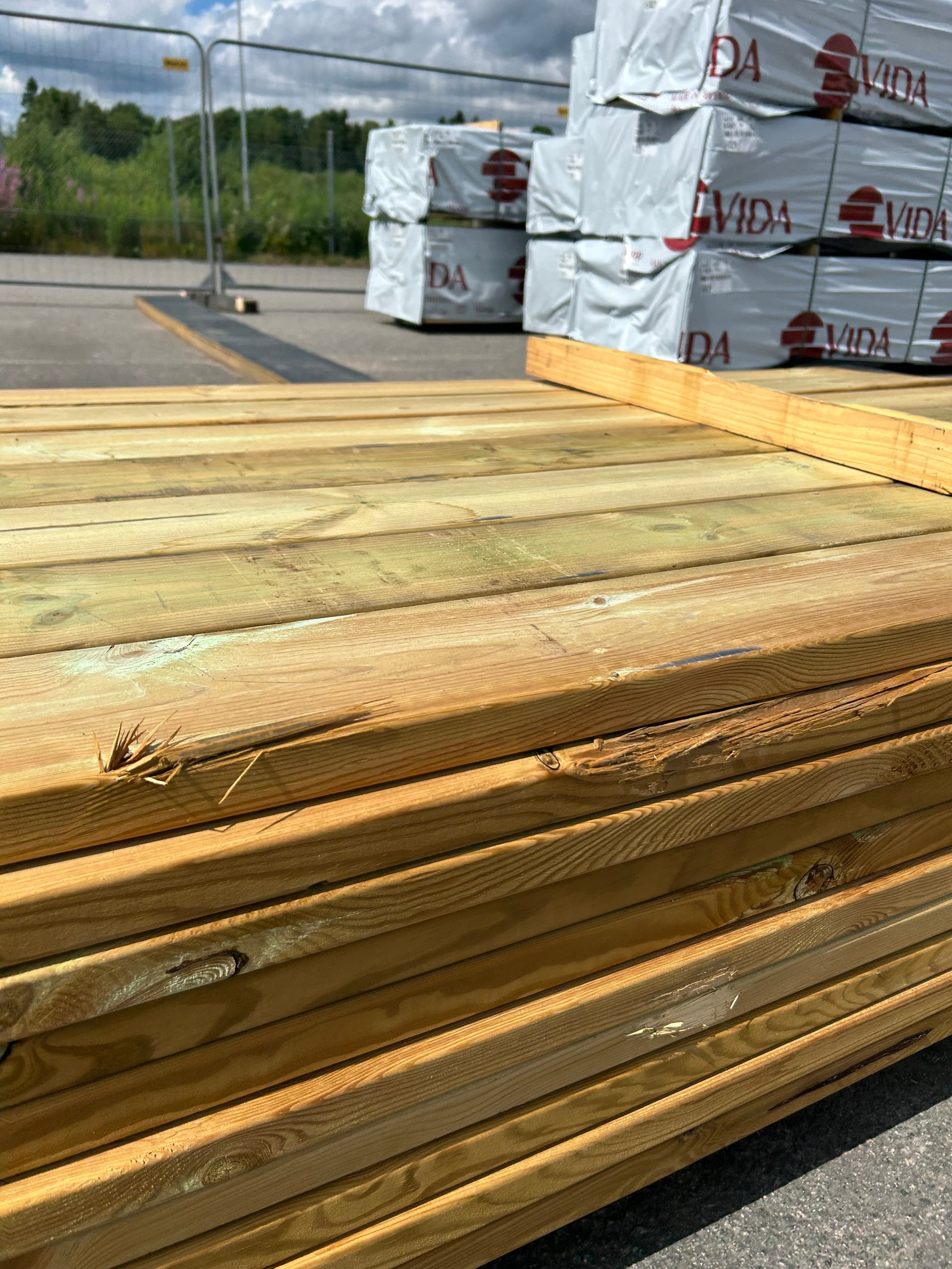 Paket Tryckimpregnerad Trall 34x145mm 3,60m 118st B-Sortering