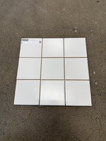 Kakel Plattor-  Vit Matt, 10x10 - Spirec