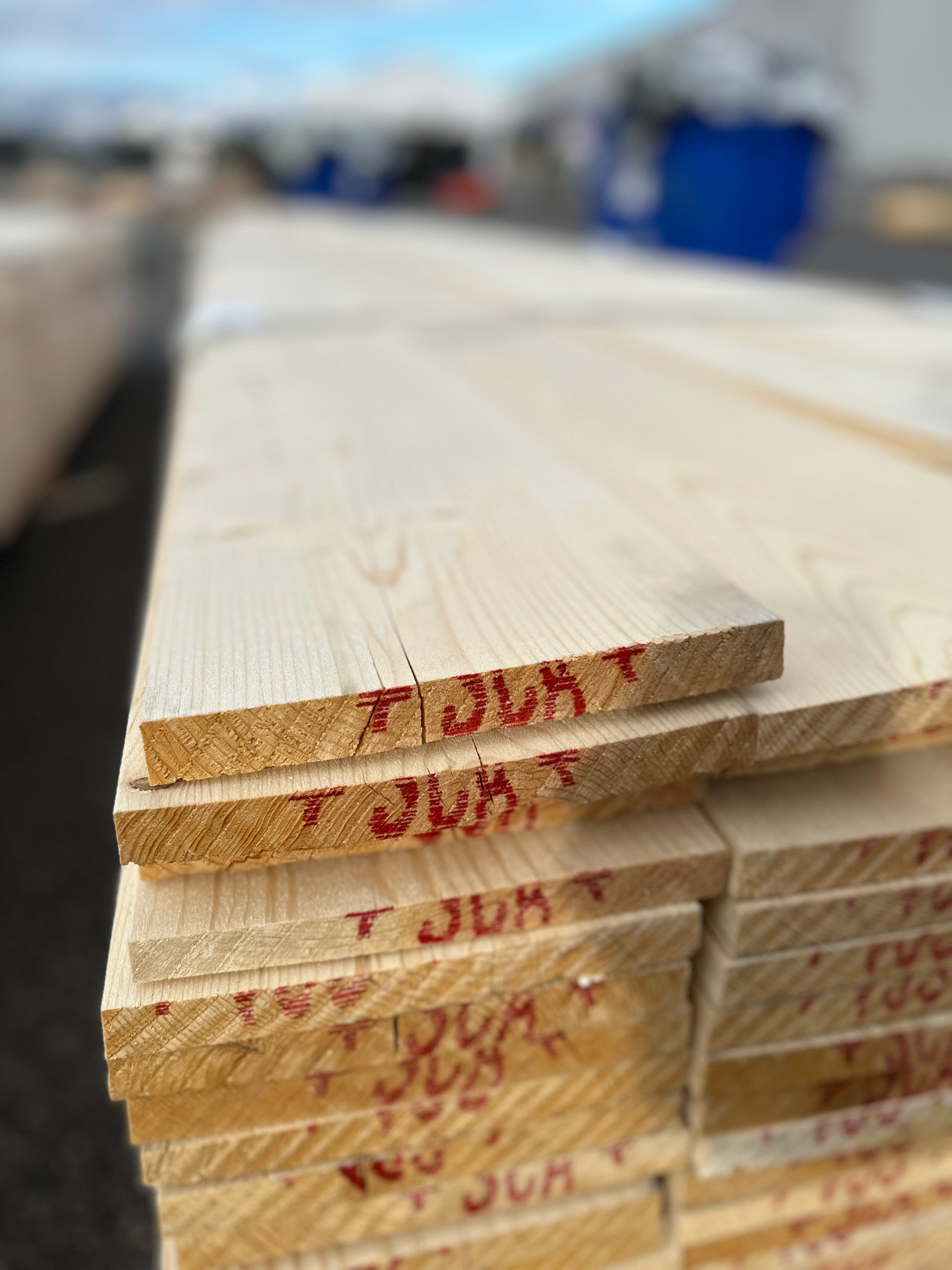 Paket Finsågad Panel 22x195mm 119st 4.20m – Andra sortering