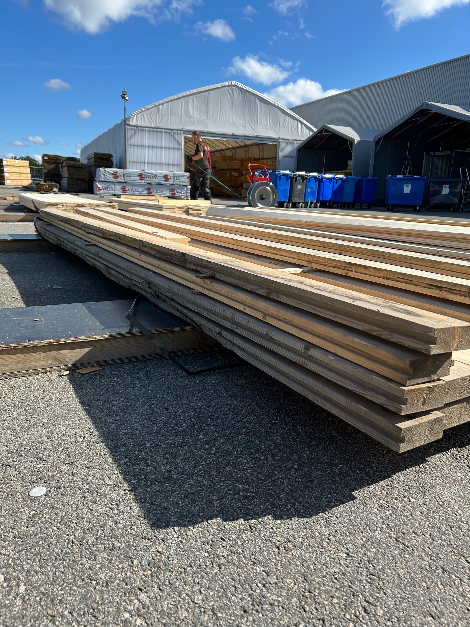 Paket Slätspont 45x120mm 3,90m 28st Väderbitet