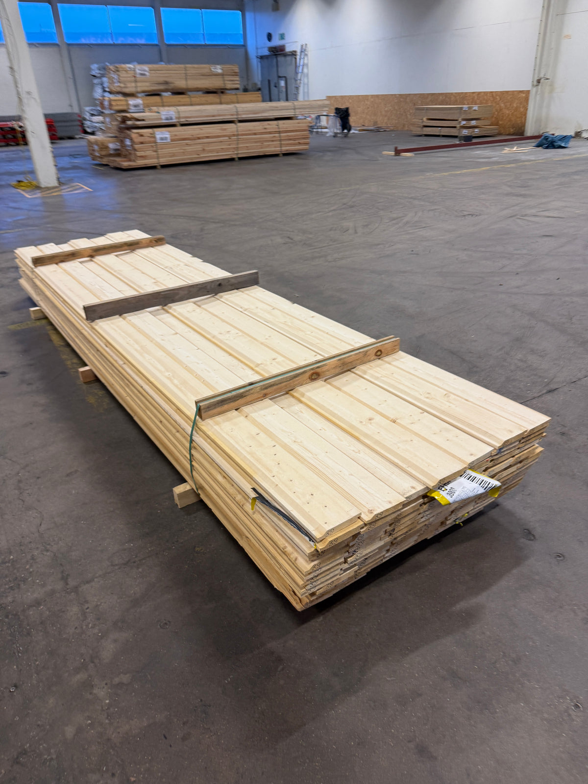 Paket Enkelfas Halvspont 22×145 mm – 3,90 m – 96 st Obehandlad