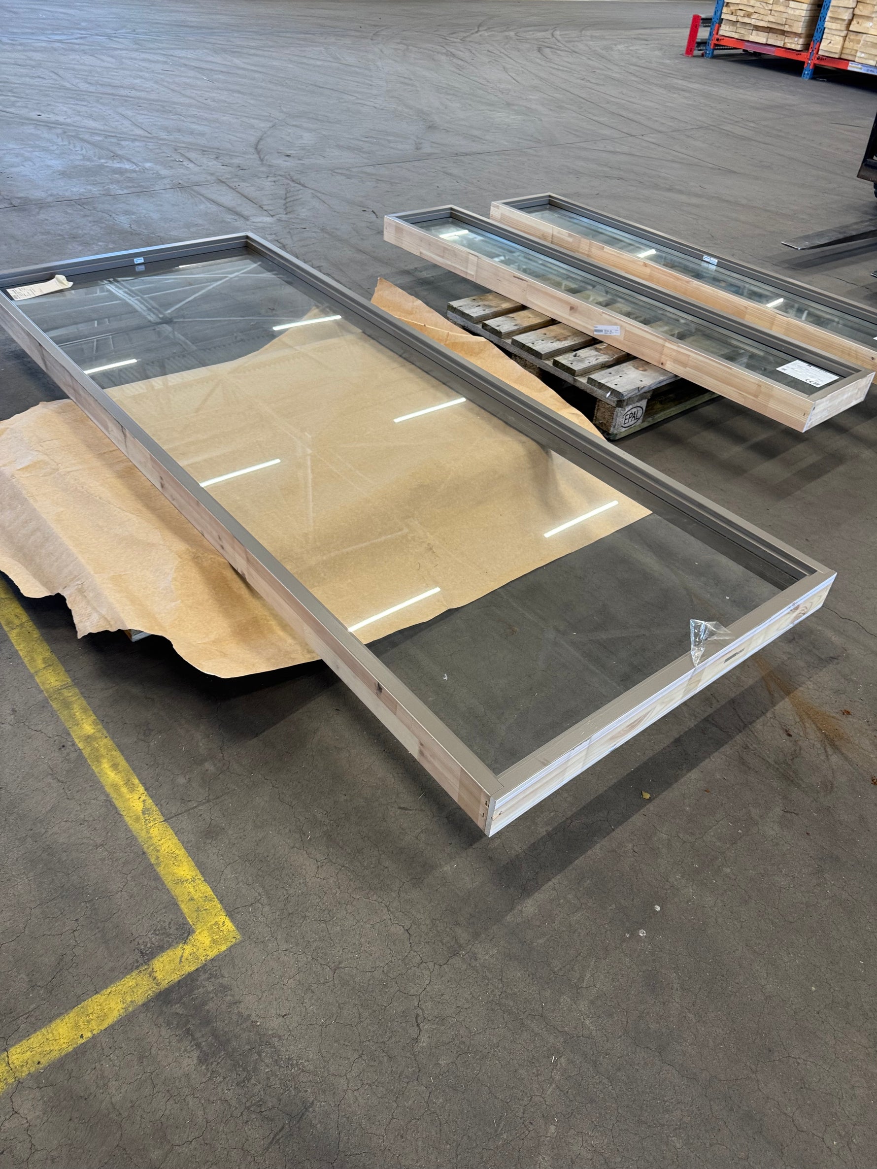 3 st Swedoor Glaspartier – Inomhus