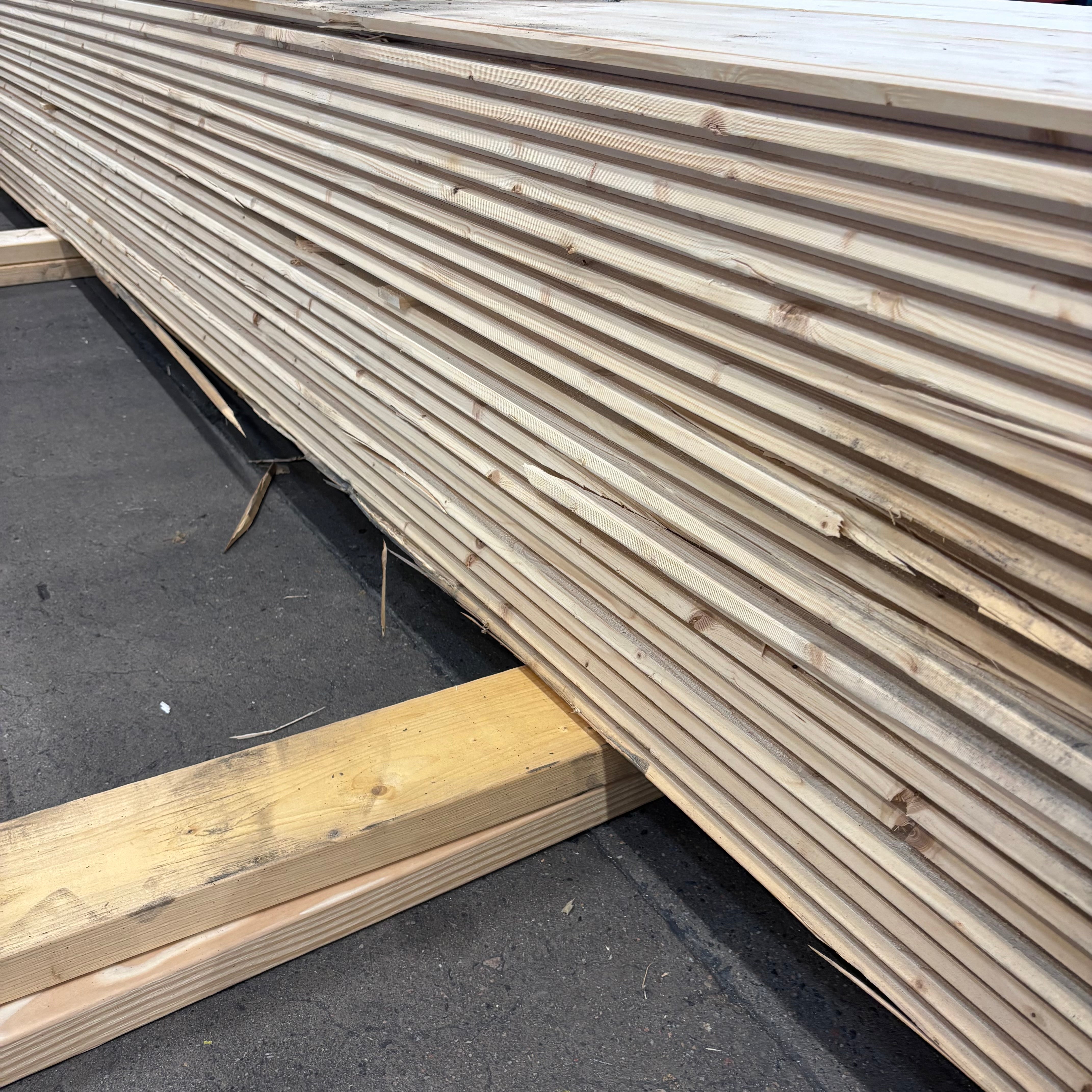 Paket Ytterpanel Dubbel Fasfals 25x225mm – 109 st