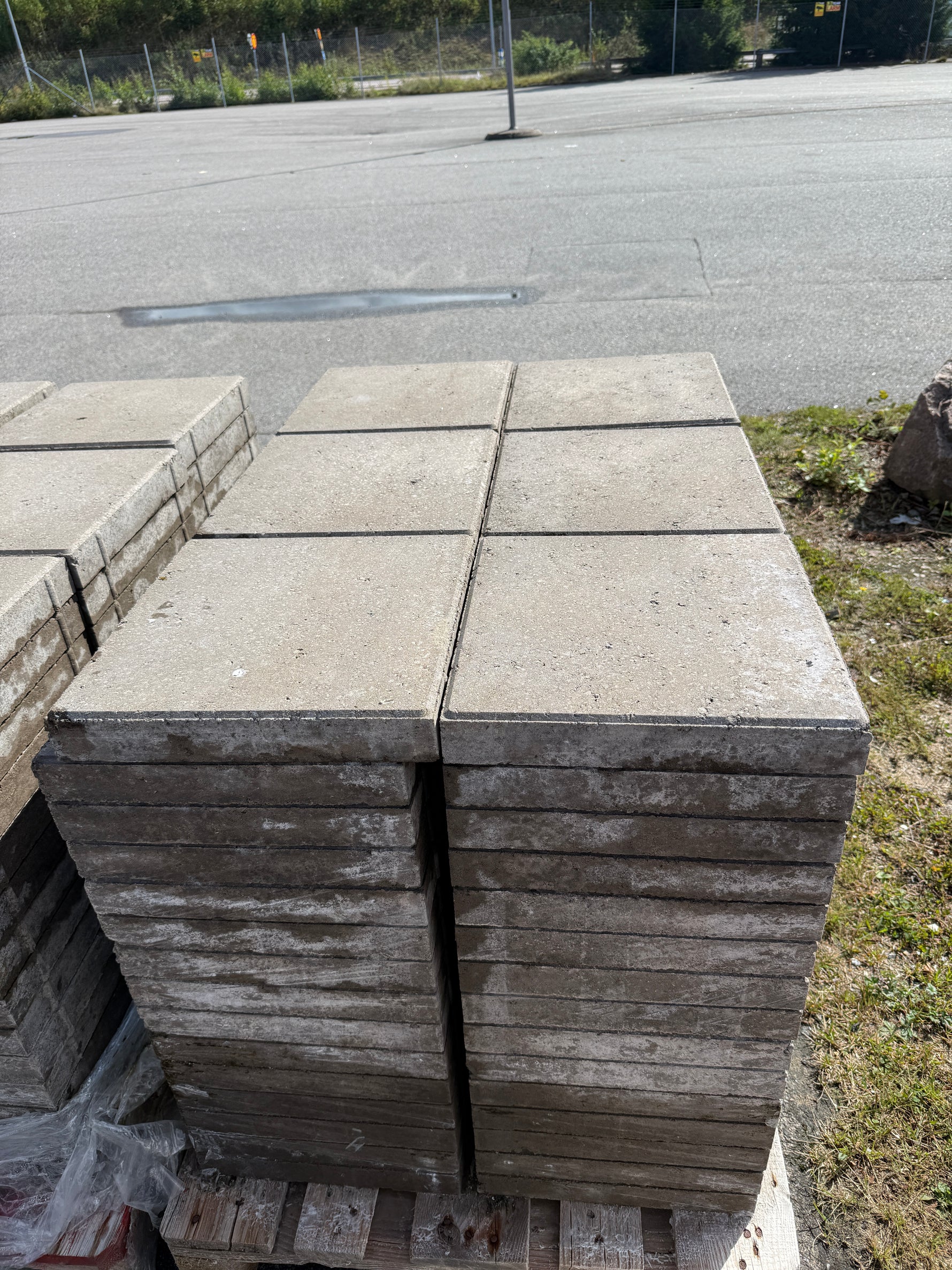 Marksten S:t Eriks 50x350x350 mm – Slät Grå