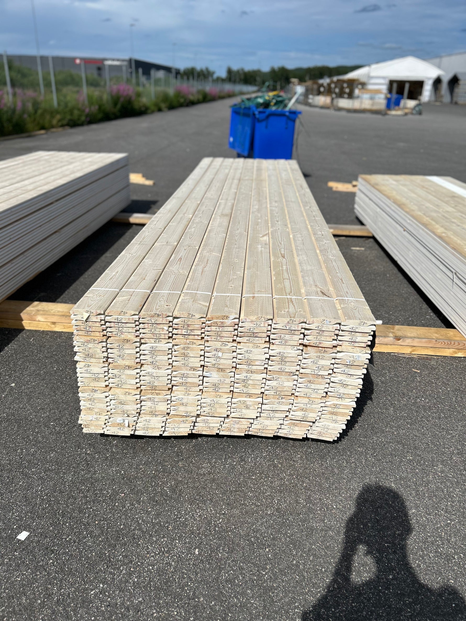 Paket Enkelfas Halvspont 22x120mm 4.20m 225st Grundmålad
