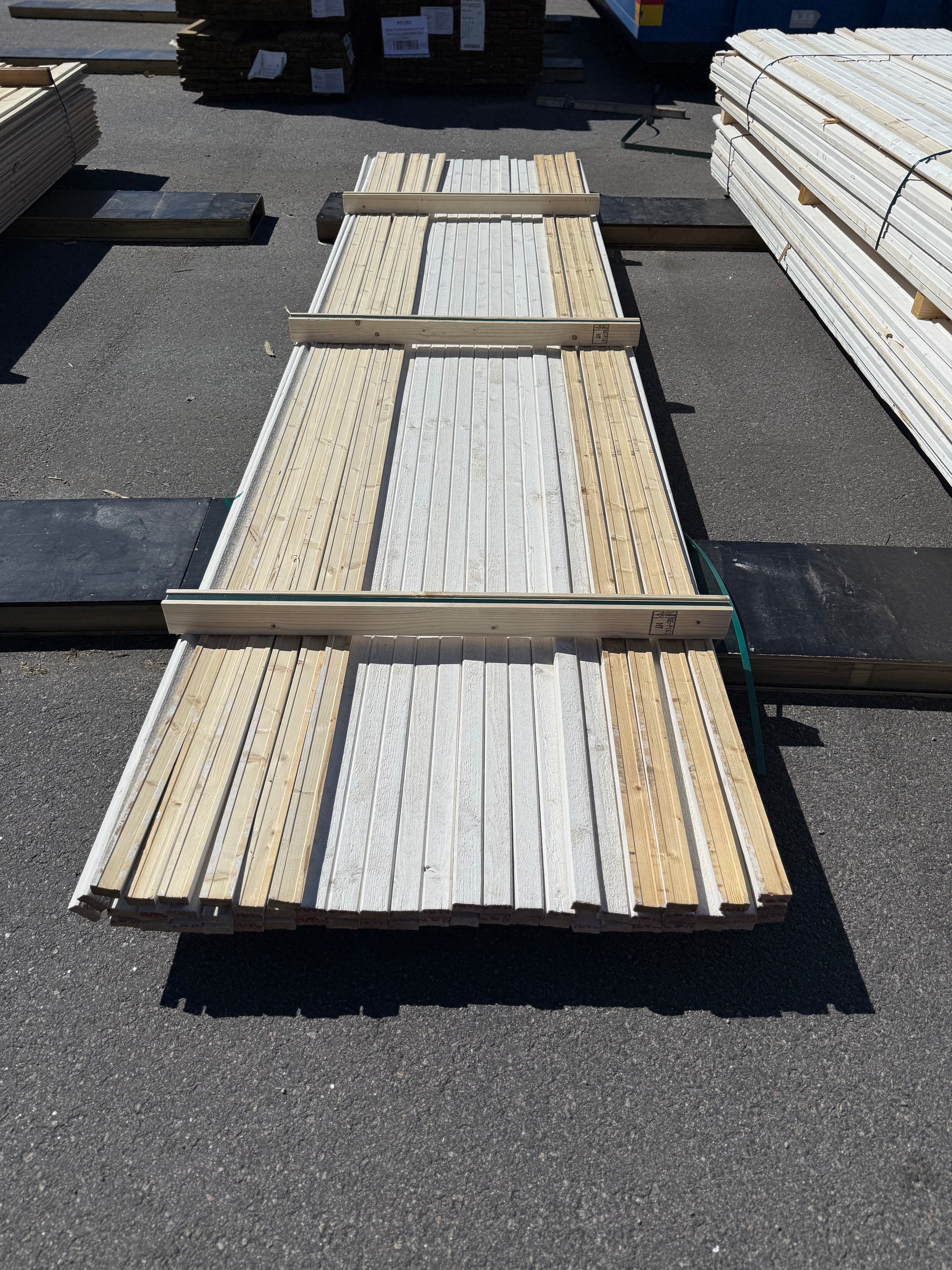 Paket Lockläkt 22x45mm, 55st 4.20m- Grundmålade