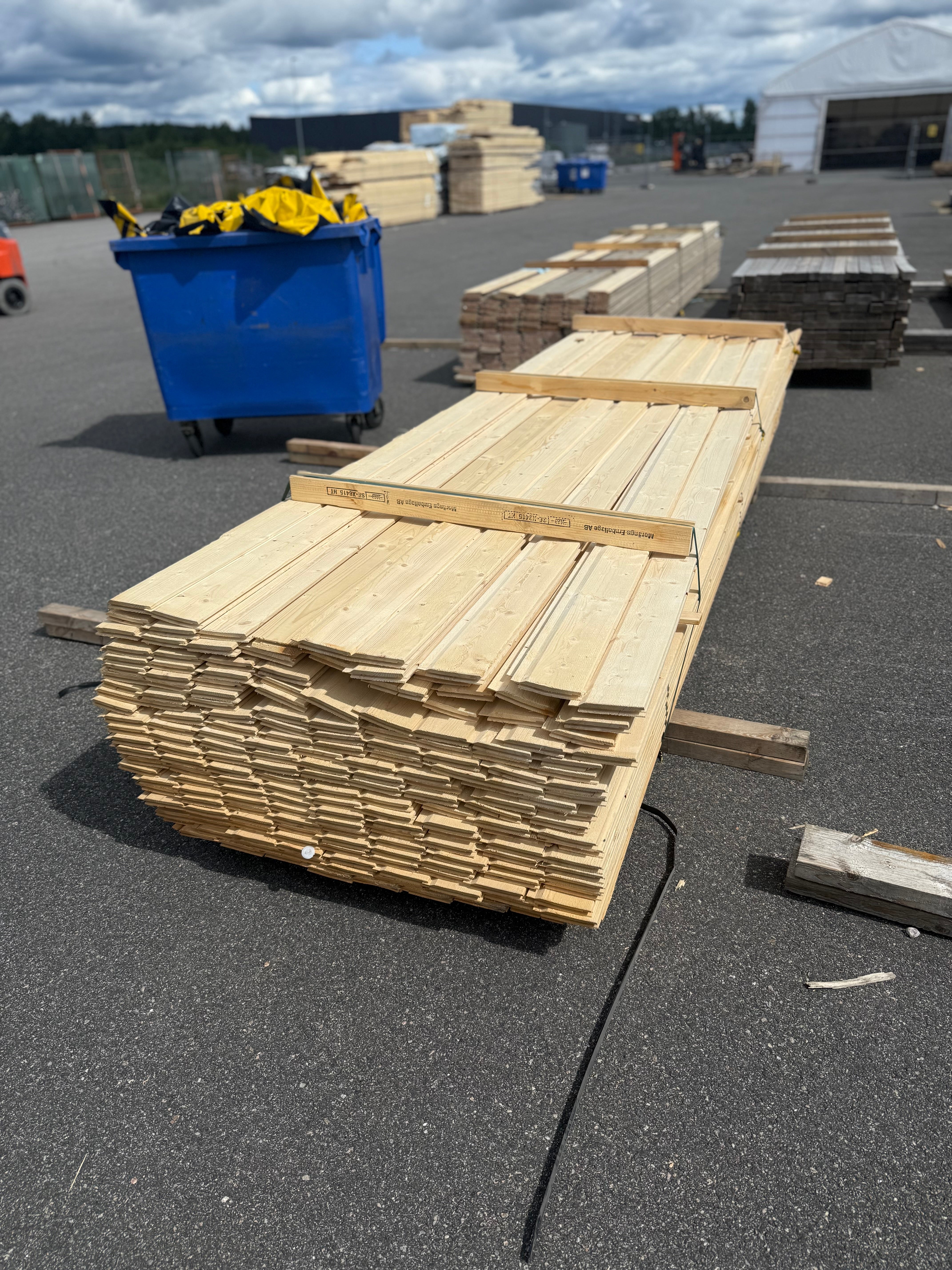 Paket Enkelfas ändspont 22x120 3.60m 189st