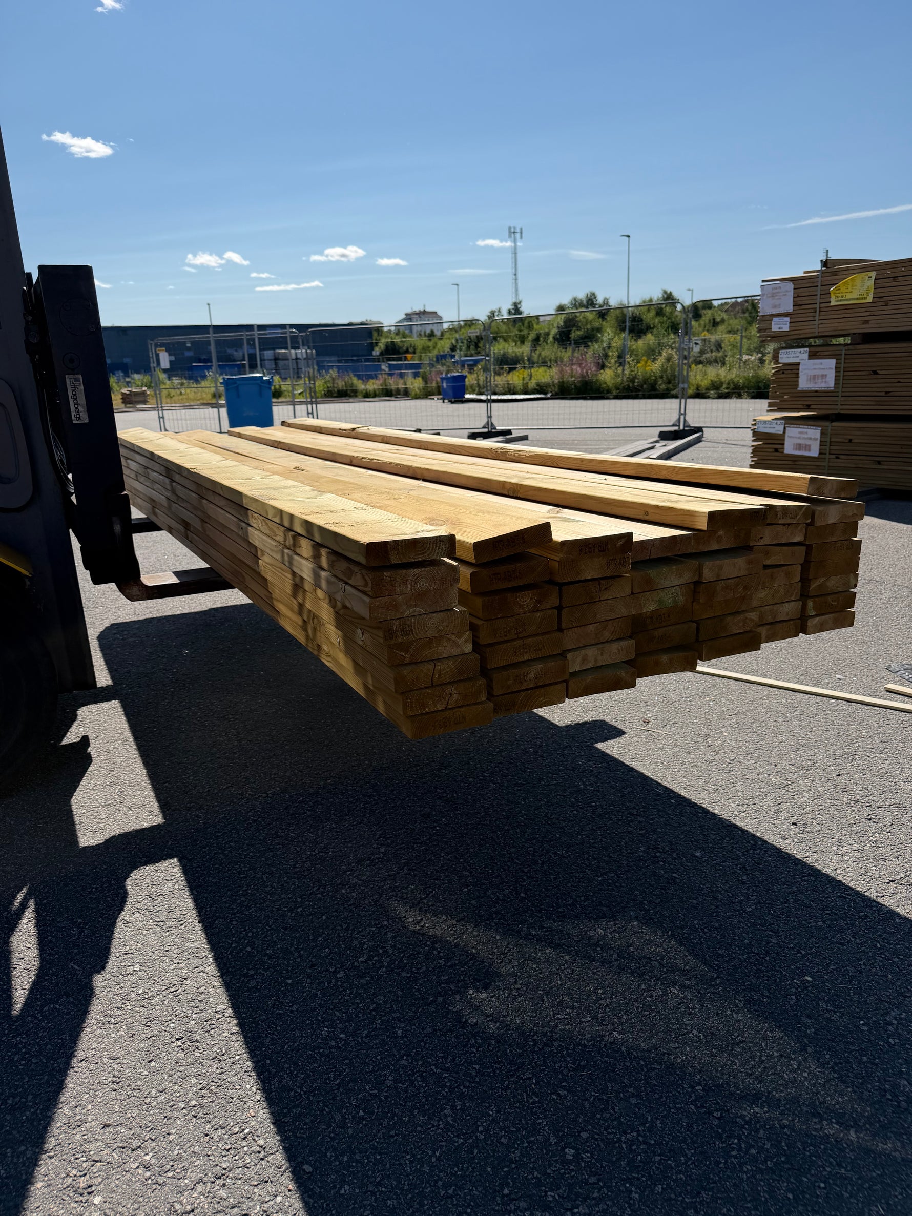 Paket Tryckimpregnerad Trall 34x145mm 3.60m, 50 st