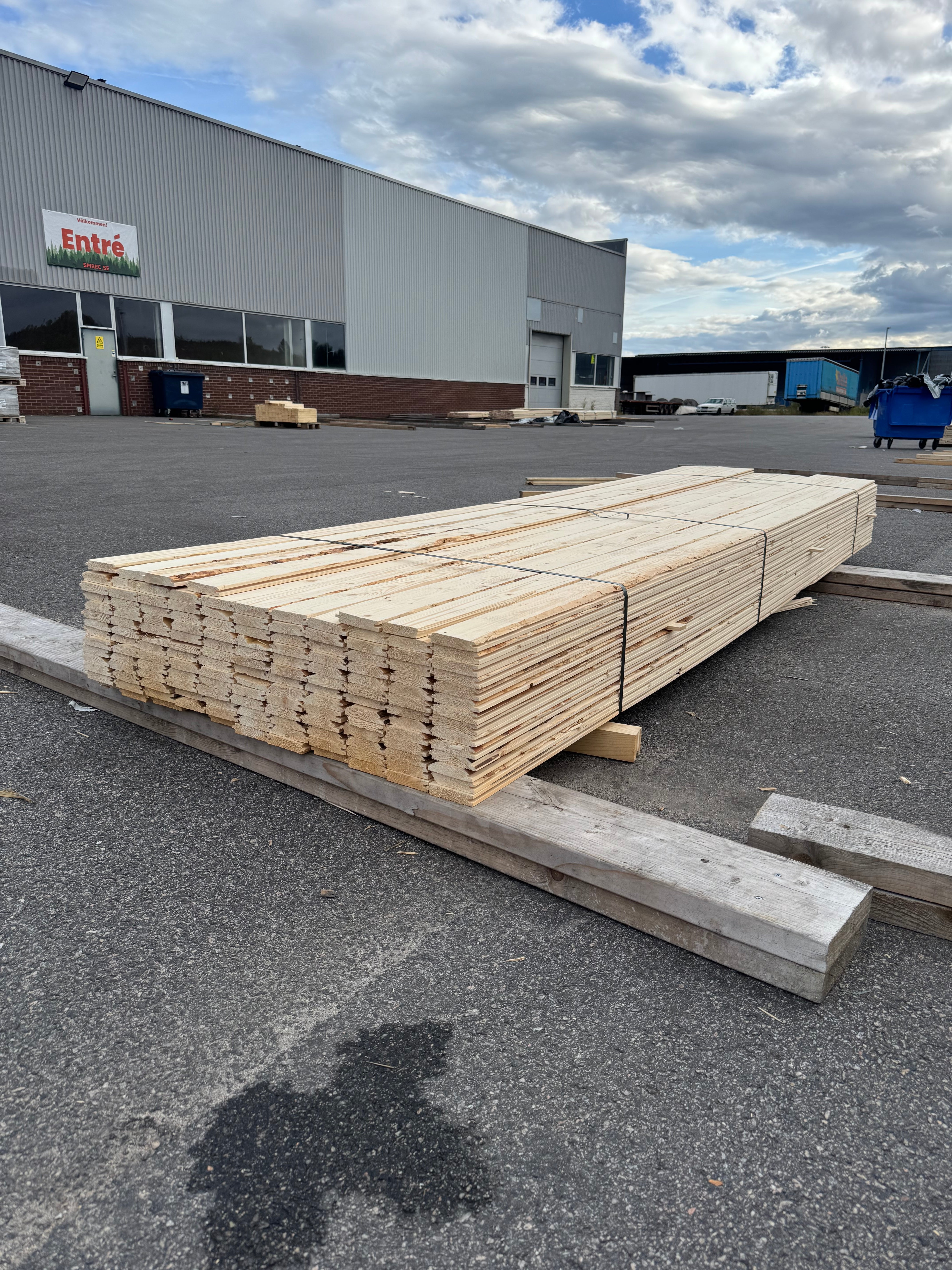 Paket Råspont 20x100mm 149st 3.60m - Andra sortering