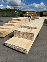 Paket Finsågade Brädor 22x195mm, 129st 4,20–5,40m (Andra sortering)