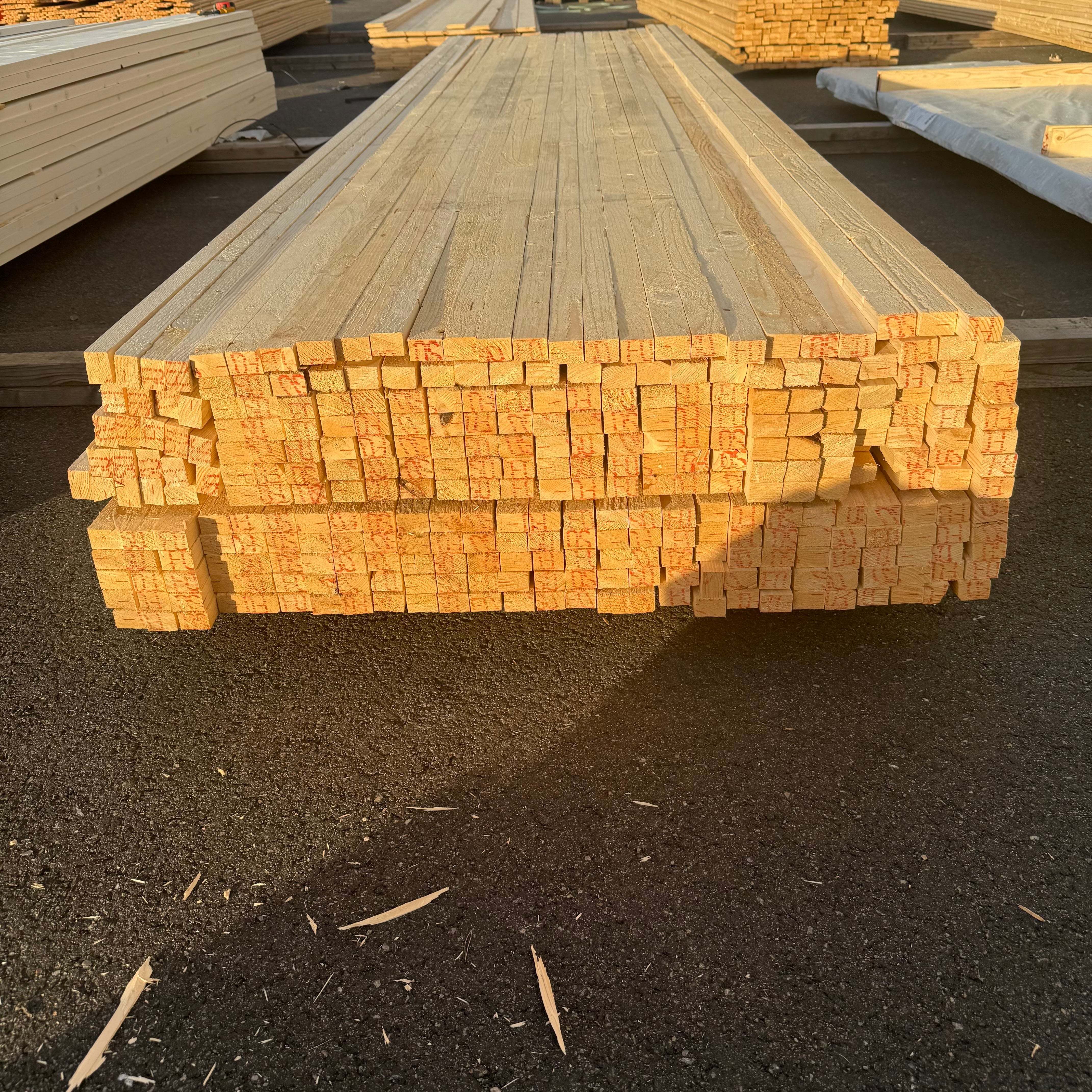 Paket Läkt 25x38mm – 351 st 3,90 m&nbsp;