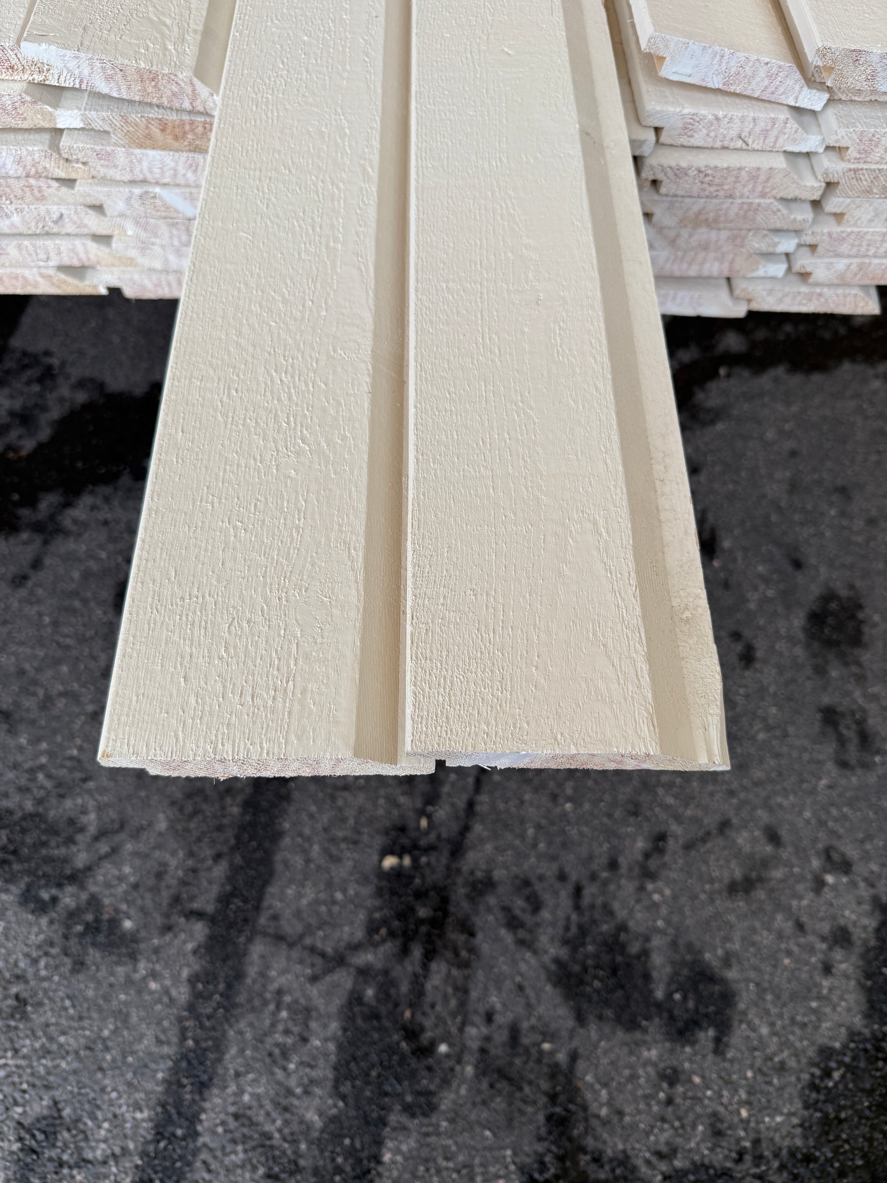 Paket Enkelfasspont 22x120mm 4,80m 65st Grundmålad