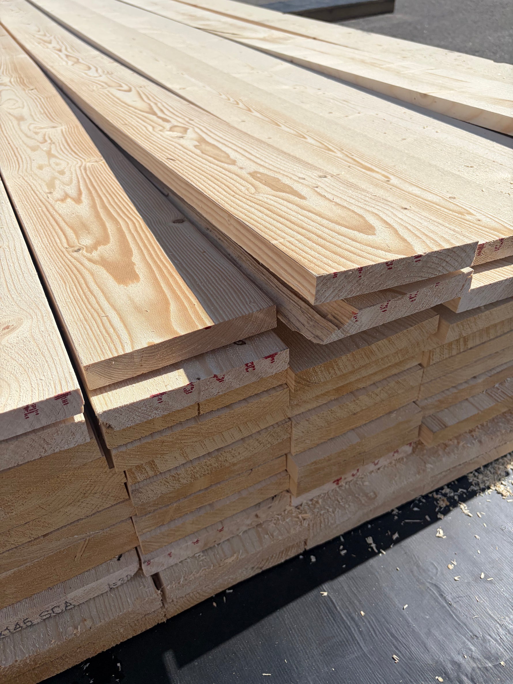 Paket Finsågade Brädor 22x145mm, 84st 3,0m (Andra sortering)
