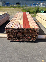 Paket Finsågade Brädor 22x45mm, 529st 3.60m- Falu Rödfärg