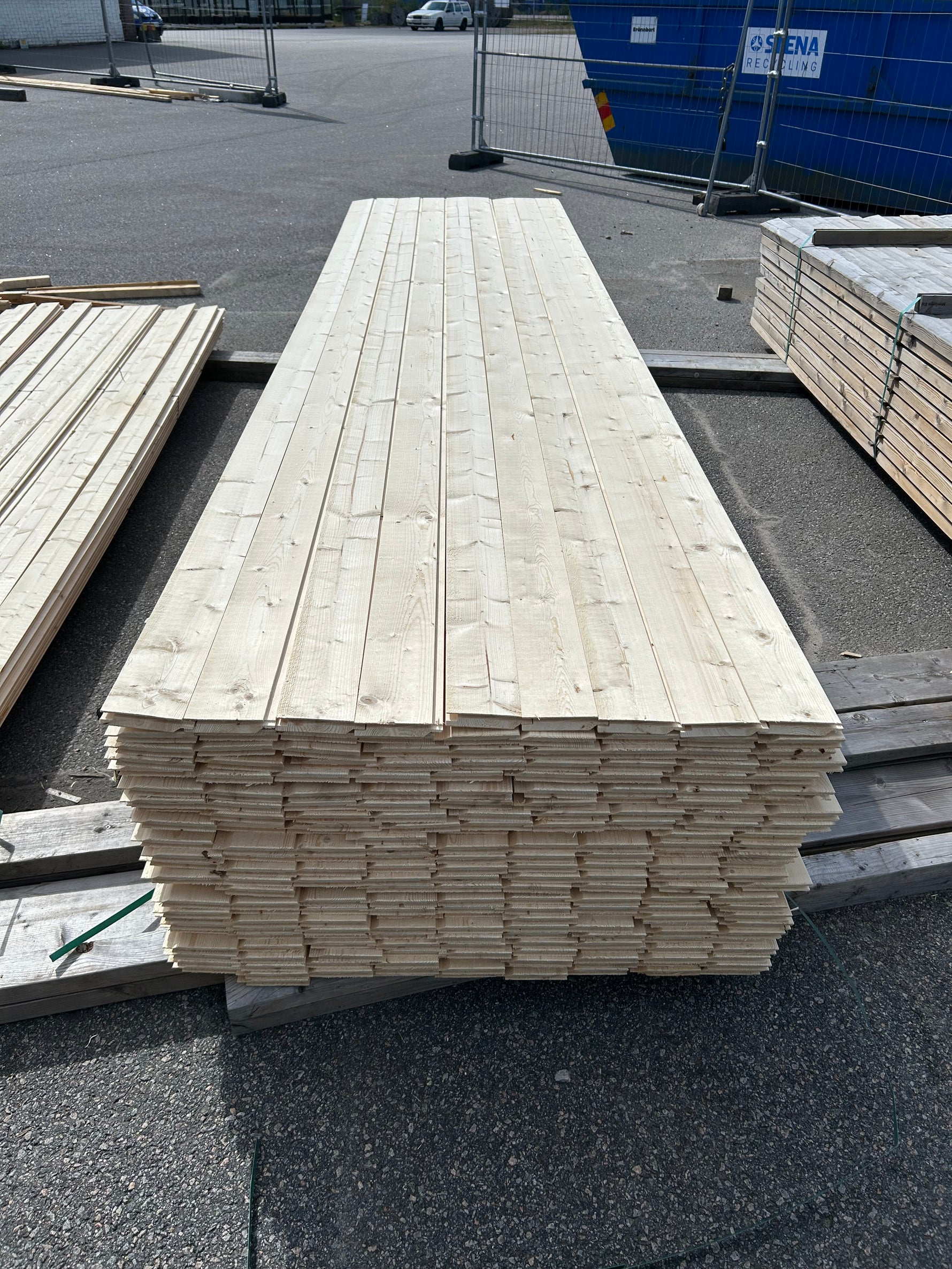 Paket Enkelfasspont 22x120mm 4,20m 225st Obehandlad Gran