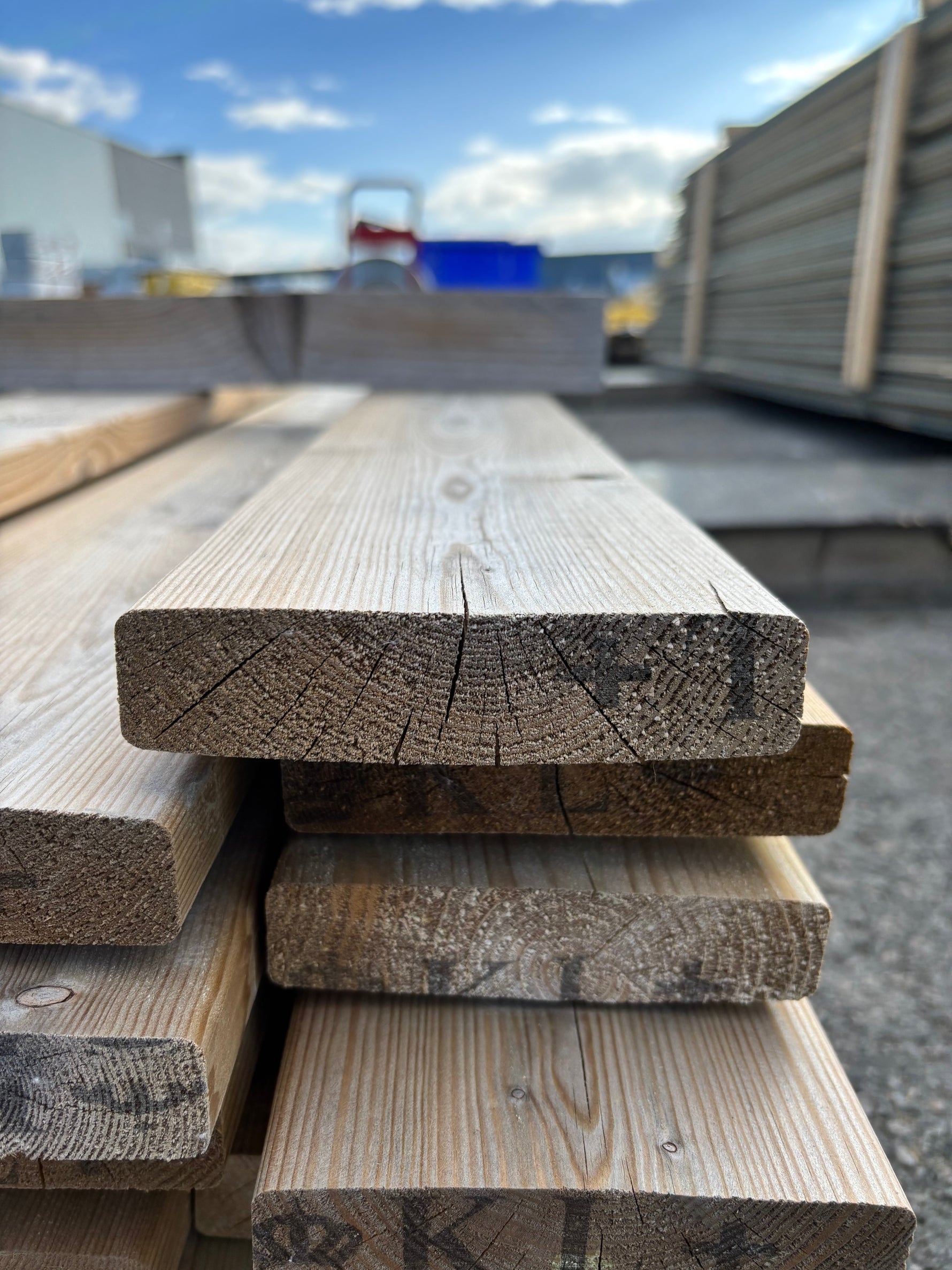 Paket Tryckimpregnerad Trall 28×120mm 4,50m 47st (Drop Off)