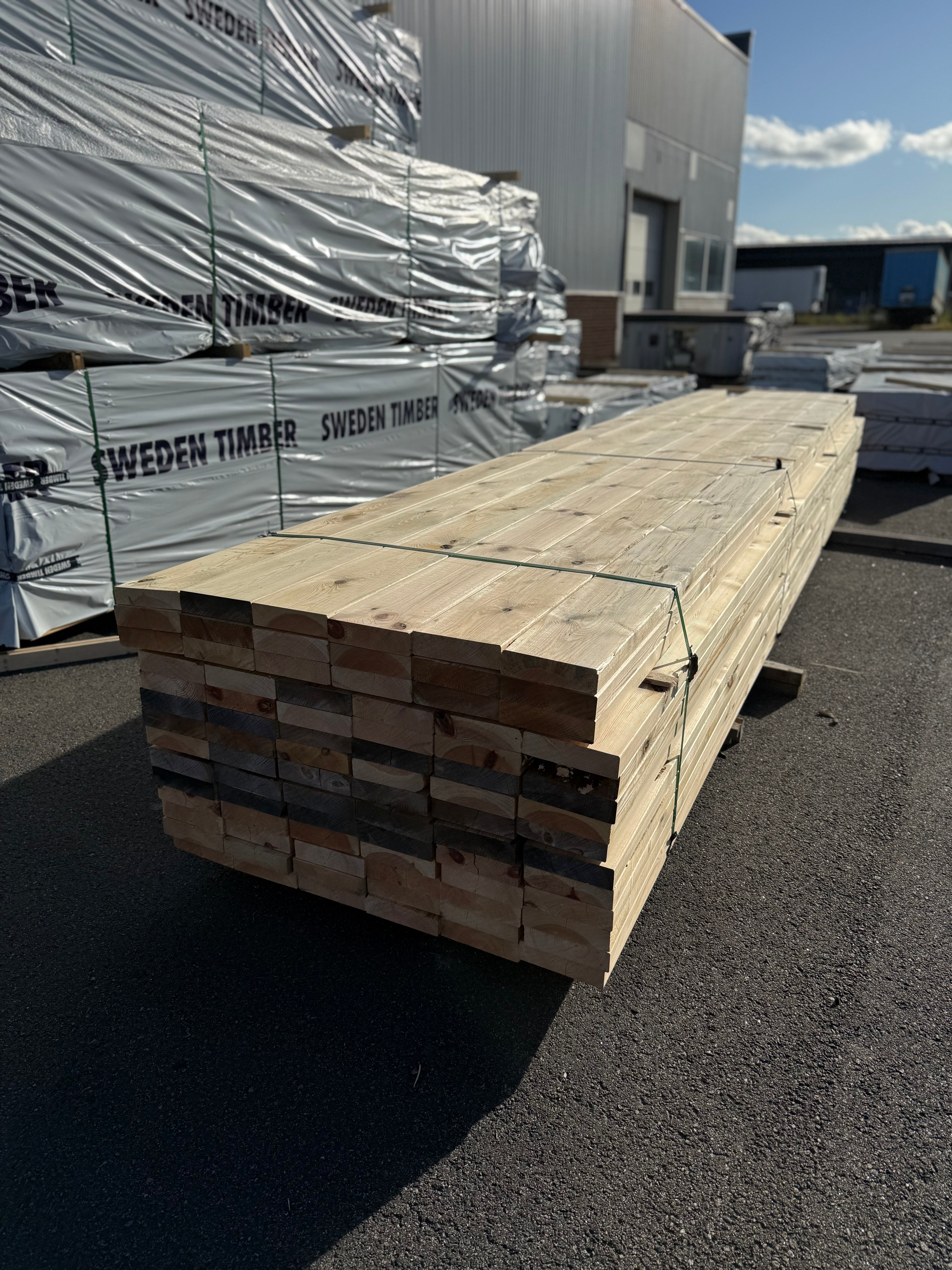 Paket Reglar 45x170 – 84 st (4,80 m, furu)