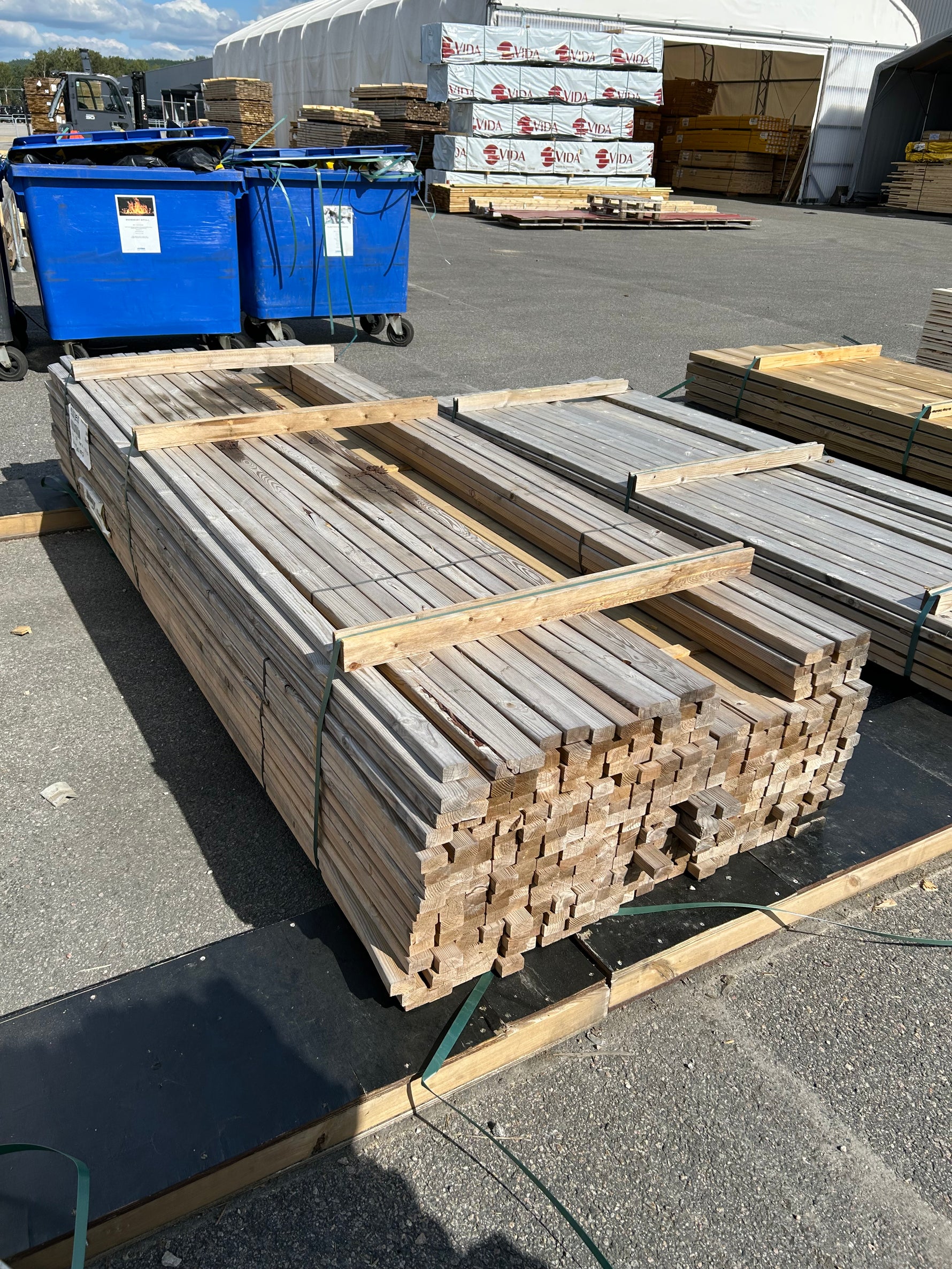 Paket Tryckimpregnerad Staketläkt 28×45 mm – 328 st