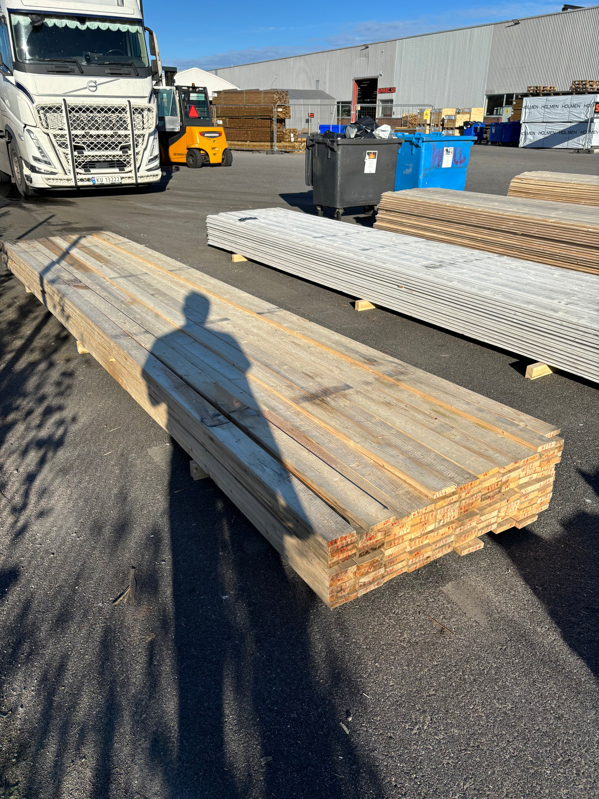 Paket Finsågade Brädor 22x95mm 5,40m 108st (Fuktskadat)