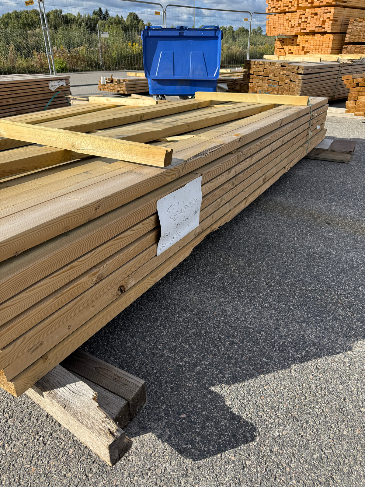Paket Tryckimpregnerade Reglar 45x95mm 3,30m NTR-AB, C24 72st